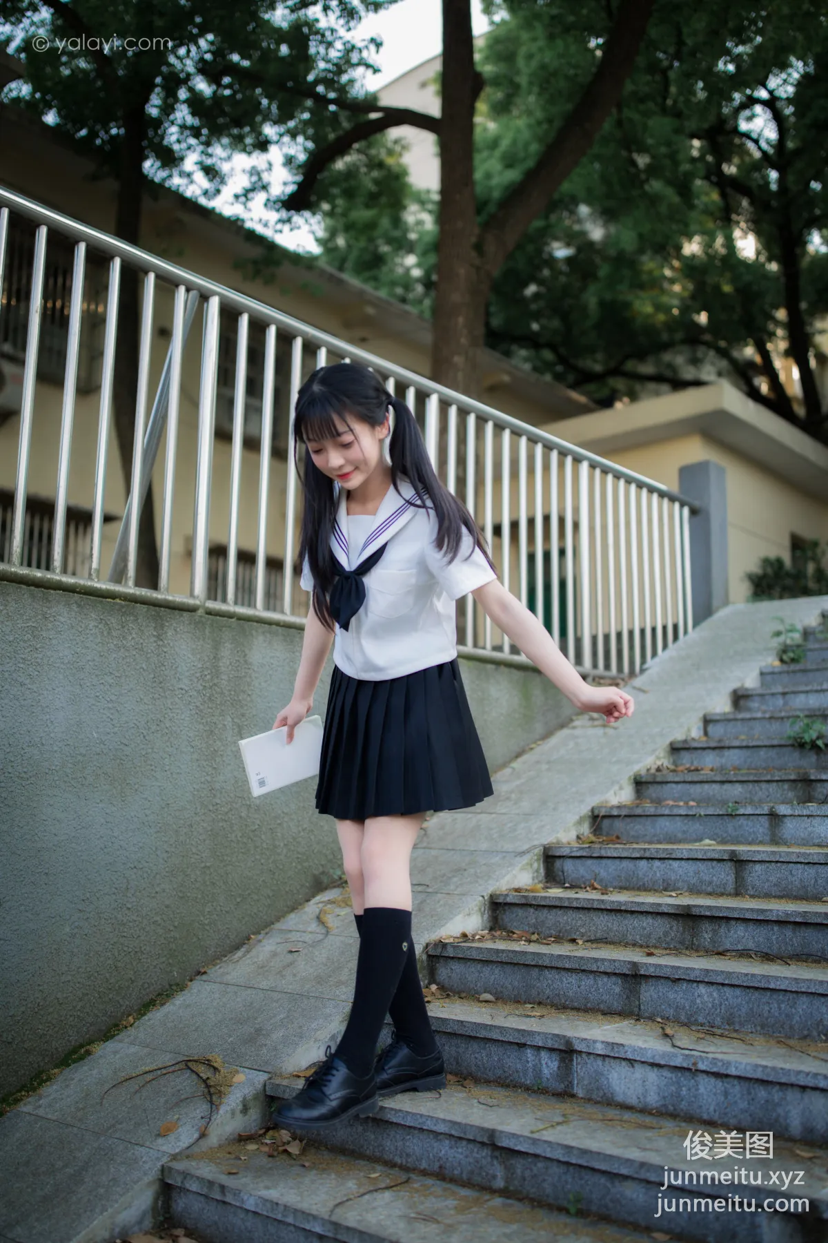 [YALAYI] 2020.07.20 NO.671 Miao Miao, Walking Home Together After School photo 7