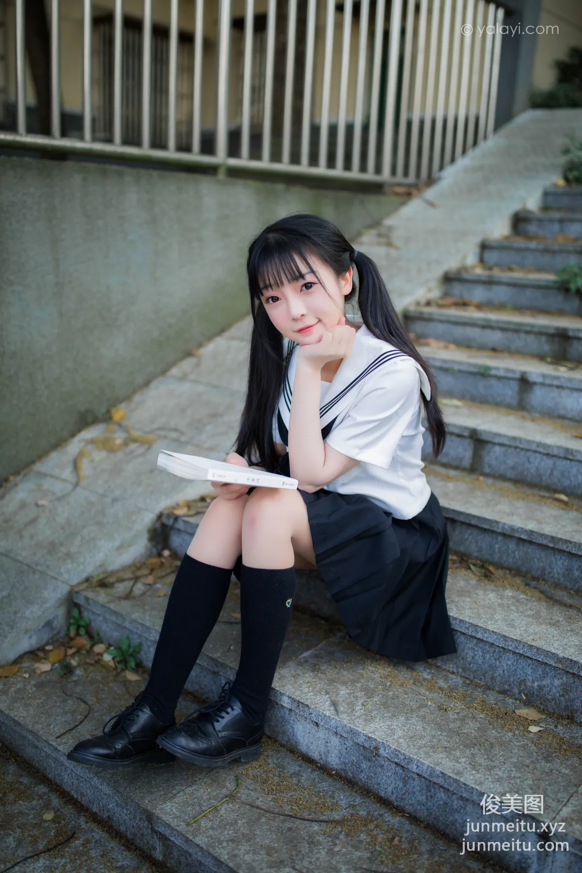 [YALAYI] 2020.07.20 NO.671 Miao Miao, Walking Home Together After School photo 8