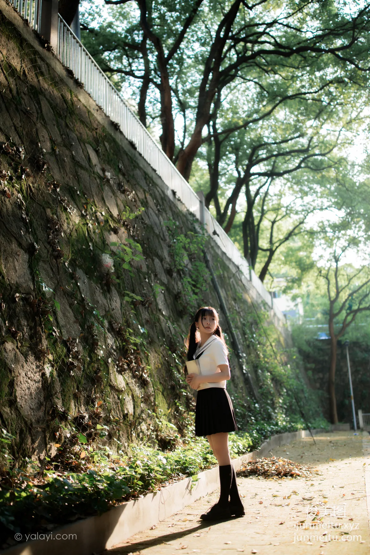 [YALAYI] 2020.07.20 NO.671 Miao Miao, Walking Home Together After School photo 12