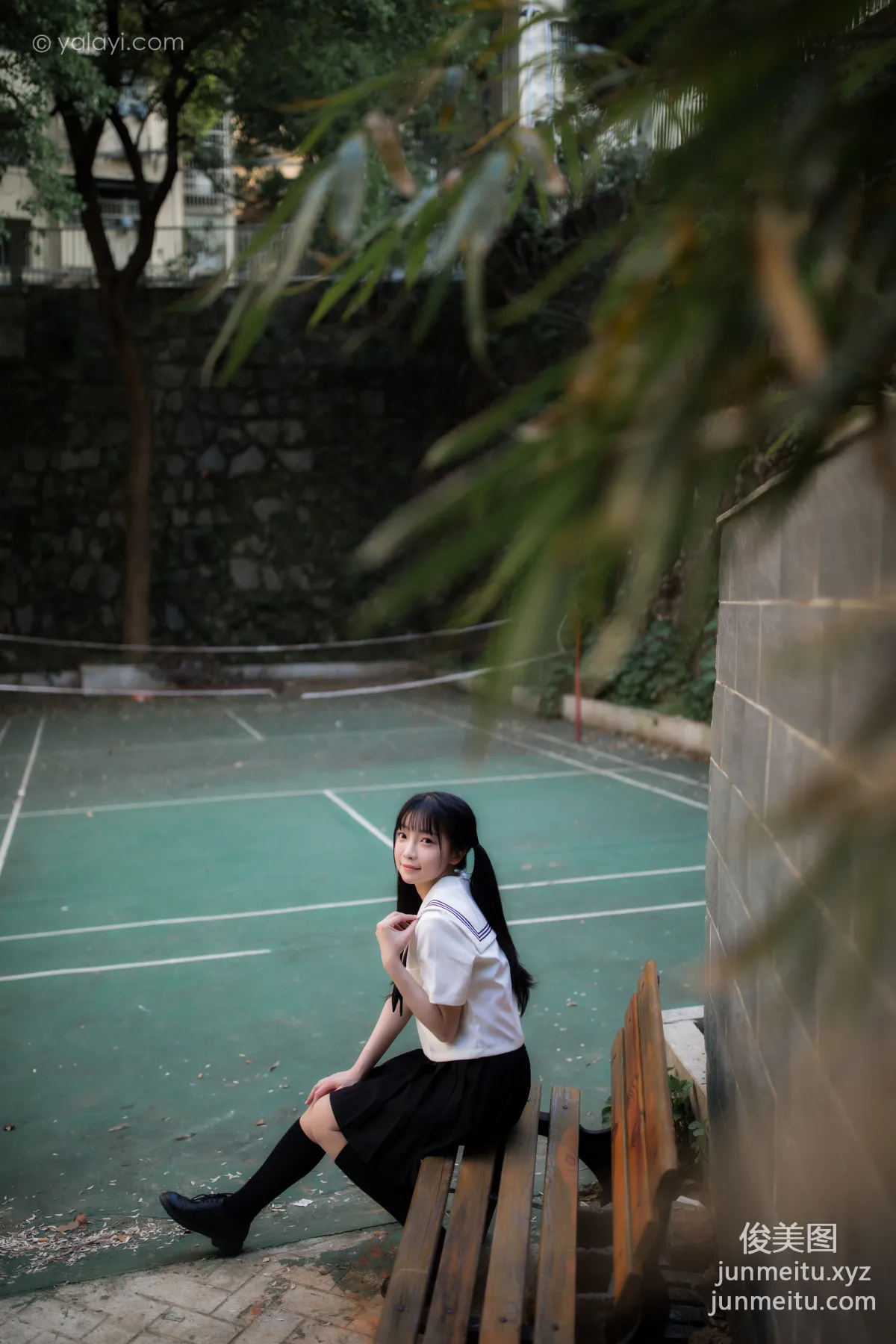 [YALAYI] 2020.07.20 NO.671 Miao Miao, Walking Home Together After School photo 24