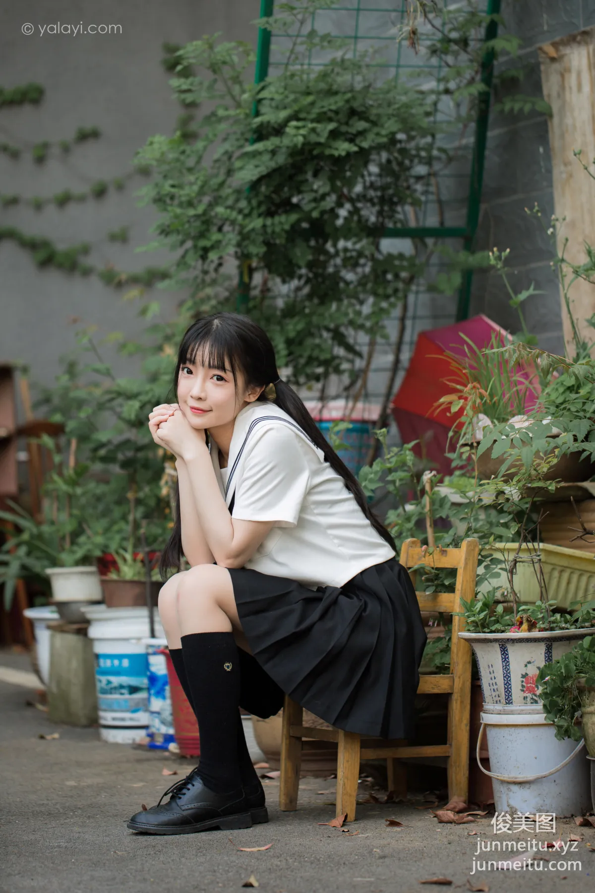 [YALAYI] 2020.07.20 NO.671 Miao Miao, Walking Home Together After School photo 39