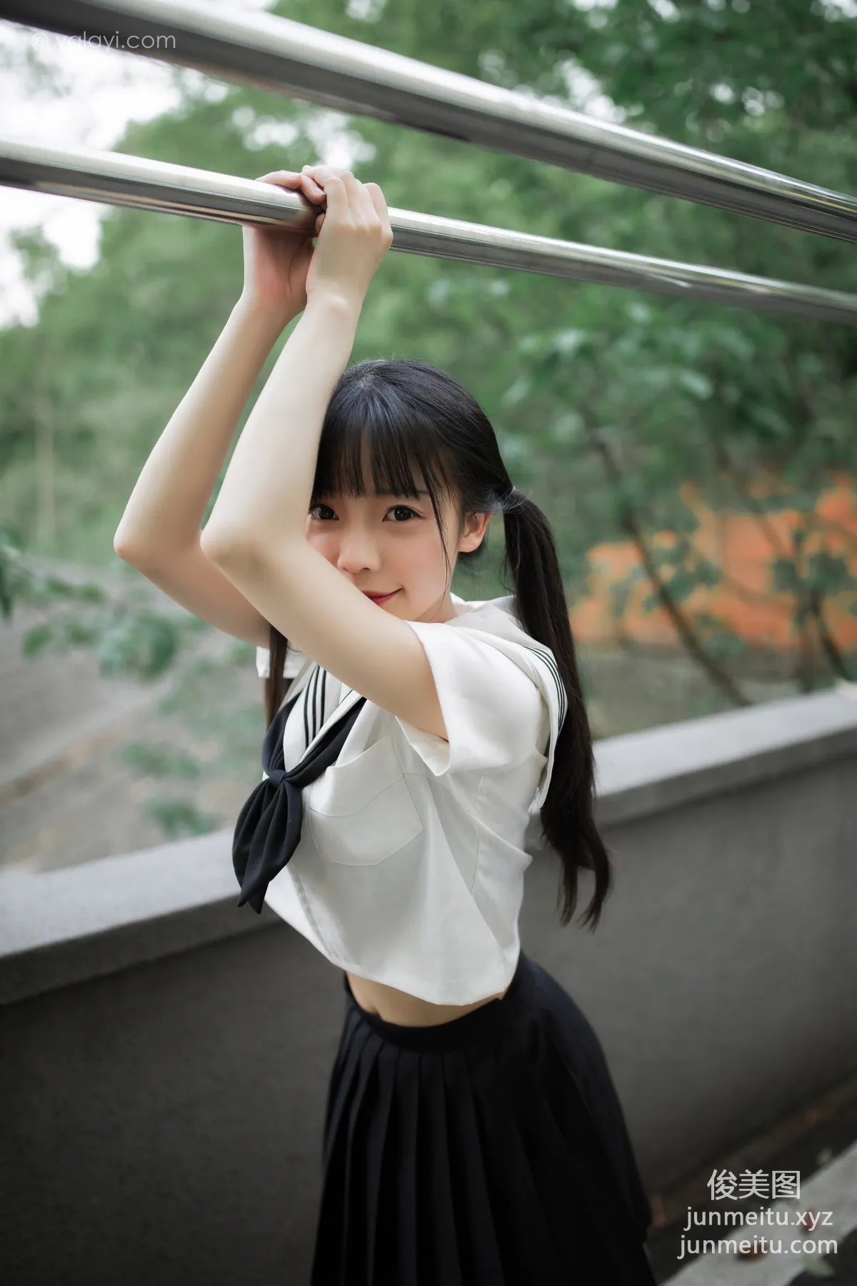 [YALAYI] 2020.07.20 NO.671 Miao Miao, Walking Home Together After School photo 42