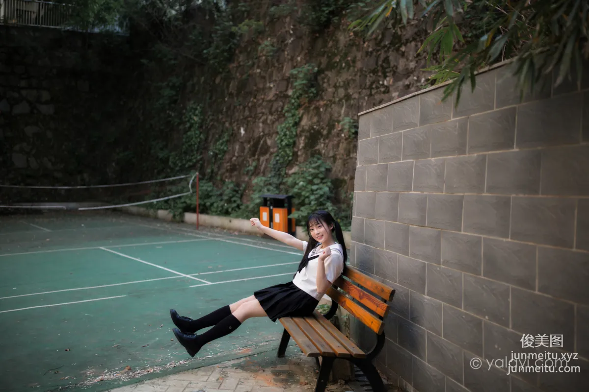 [YALAYI] 2020.07.20 NO.671 Miao Miao, Walking Home Together After School photo 48