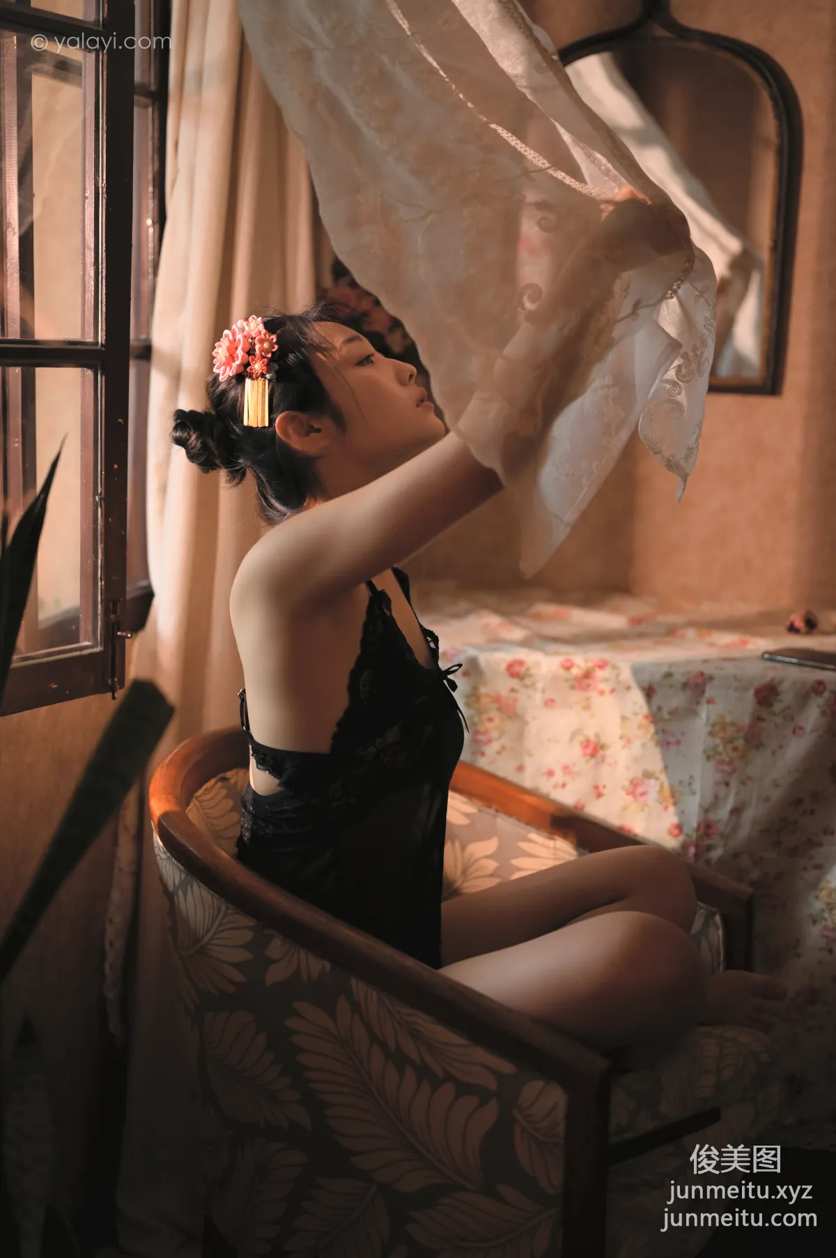 [YALAYI] 2020.07.22 NO.673 Shen Yi, Trimming the Candle at the West Window photo 34