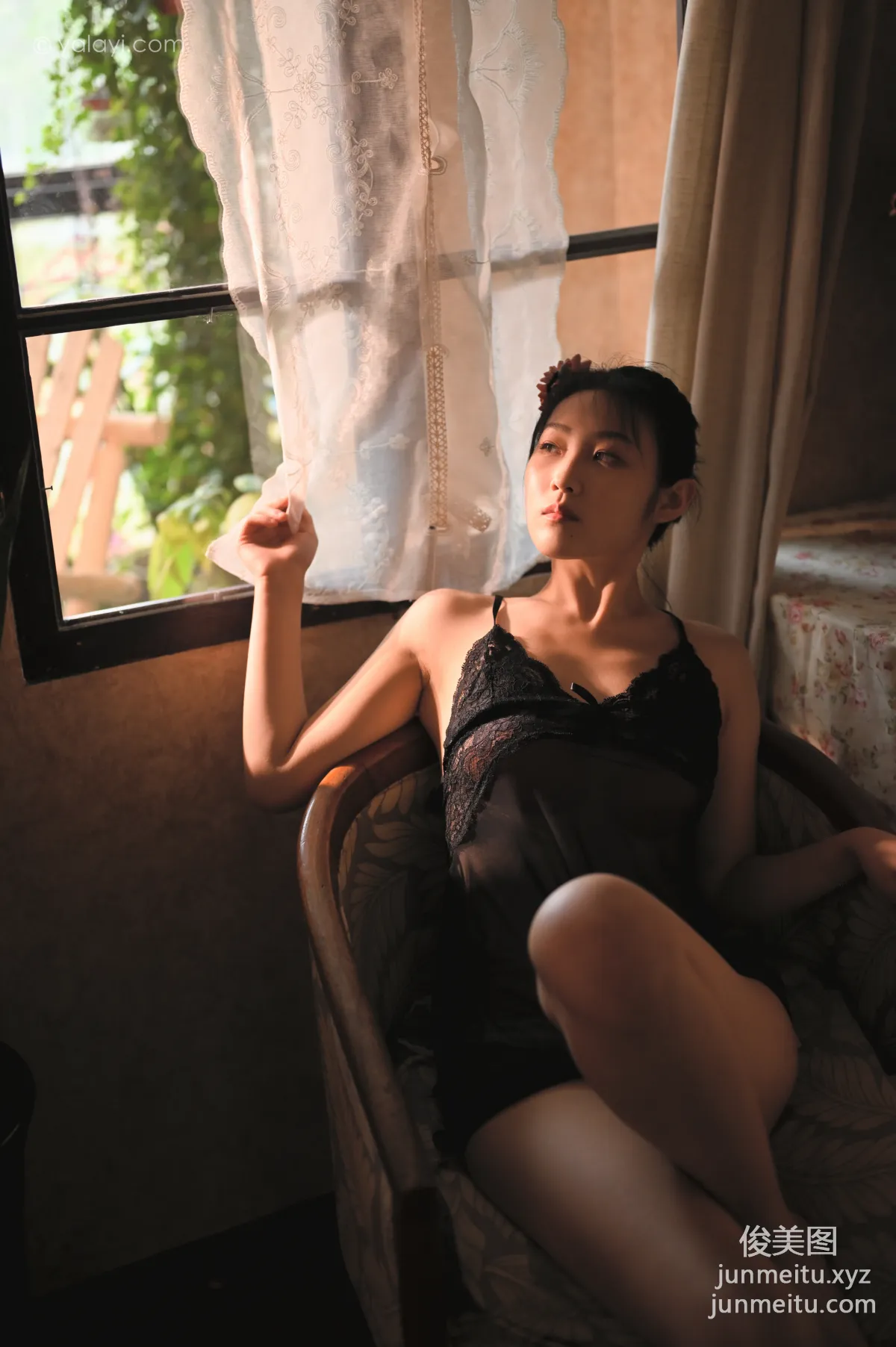 [YALAYI] 2020.07.22 NO.673 Shen Yi, Trimming the Candle at the West Window photo 36