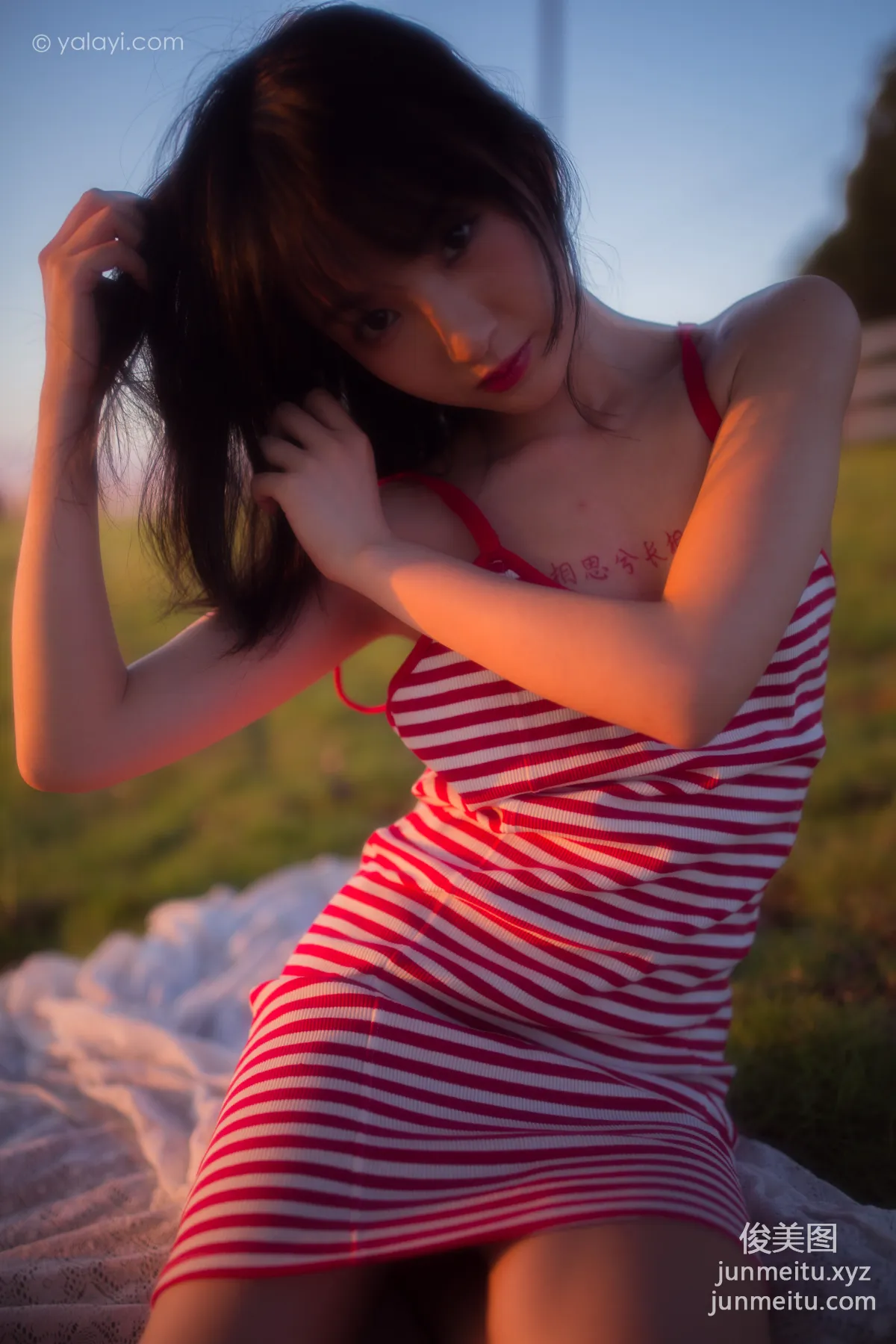 [YALAYI] 2020.08.17 NO.690 Luo Luo, Turned Red photo 21