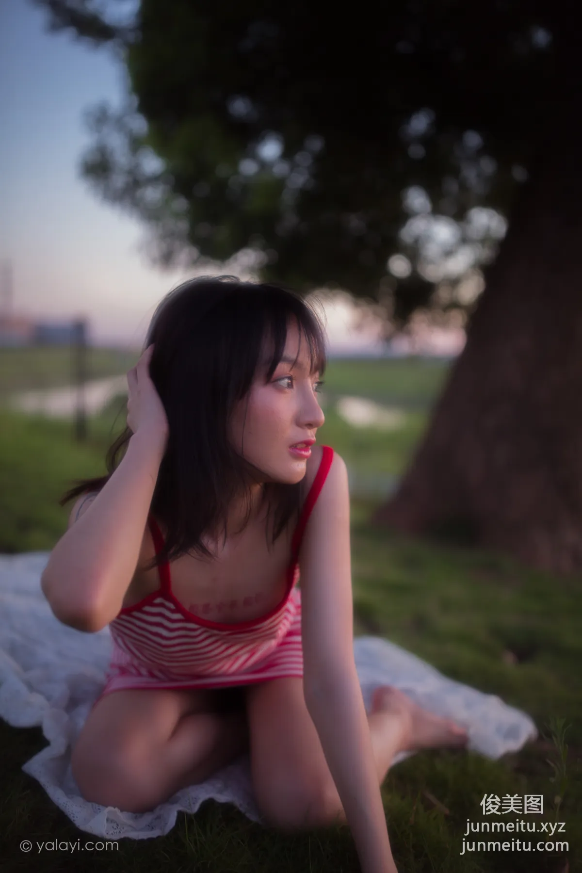 [YALAYI] 2020.08.17 NO.690 Luo Luo, Turned Red photo 41