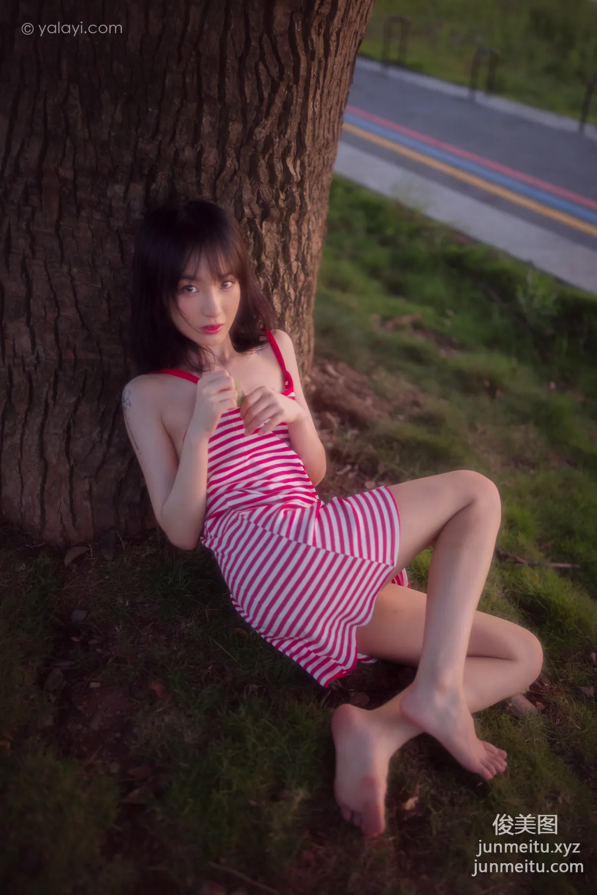 [YALAYI] 2020.08.17 NO.690 Luo Luo, Turned Red photo 57
