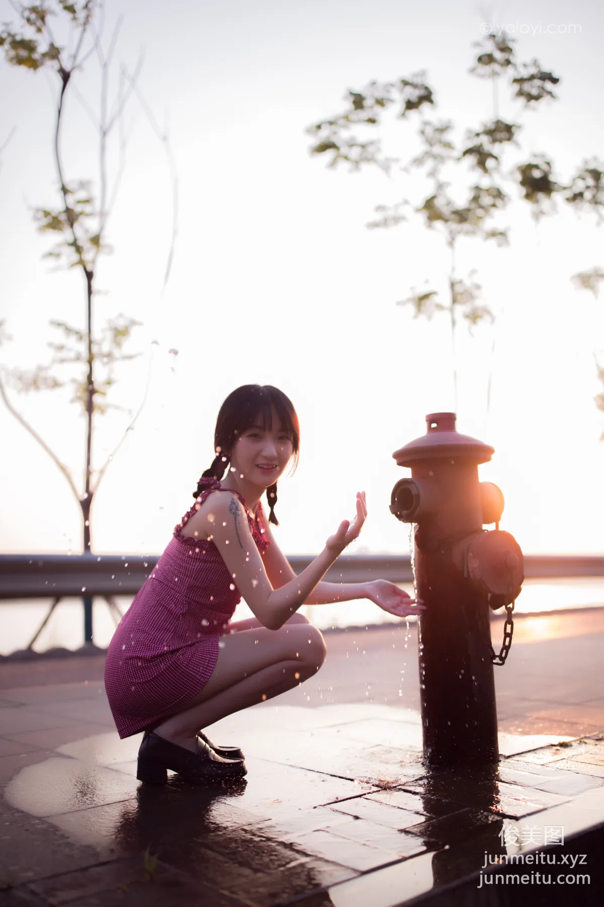 [YALAYI] 2020.09.09 Y700 Zhou Zhou, Willow Bank photo 3