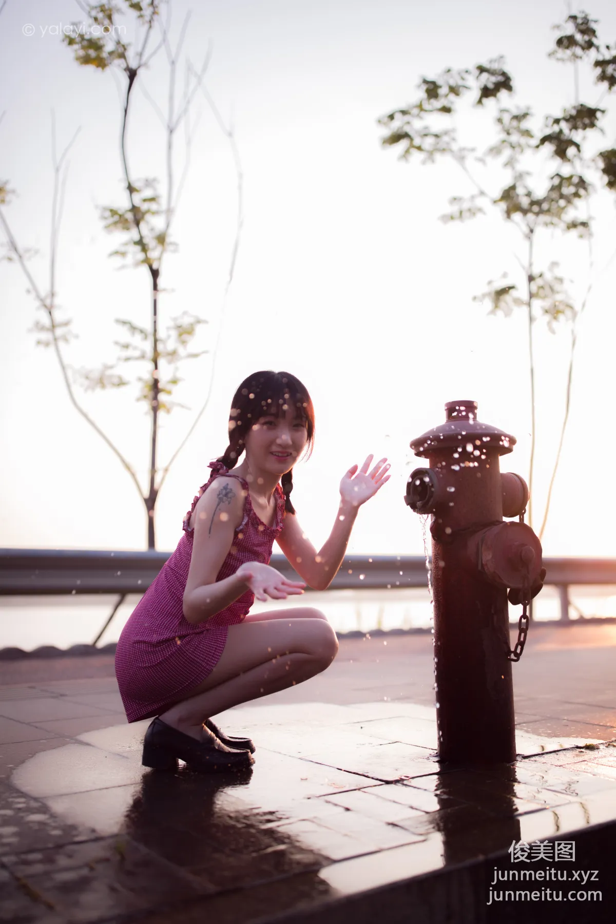 [YALAYI] 2020.09.09 Y700 Zhou Zhou, Willow Bank photo 4