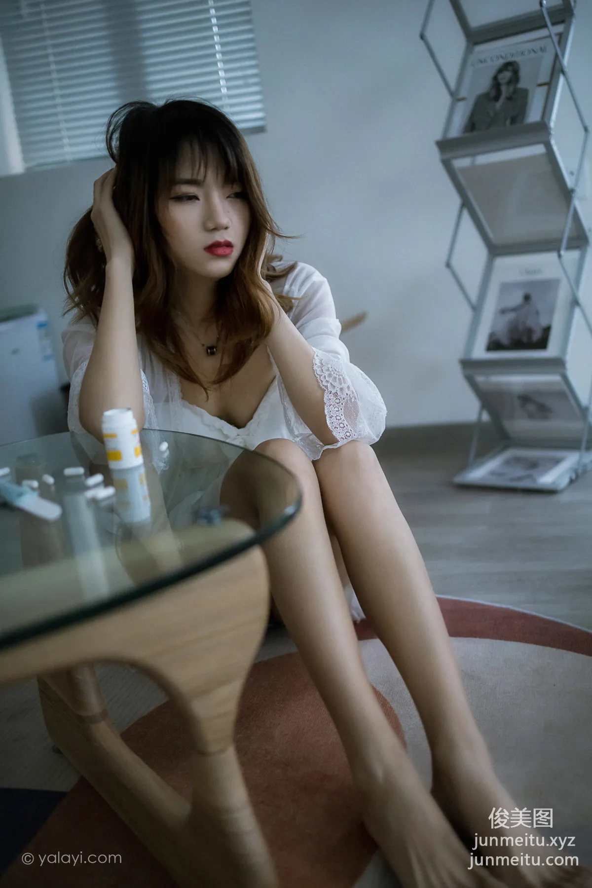 [YALAYI] 2021.02.01 NO.759 Gray Space Fan Fan photo 35