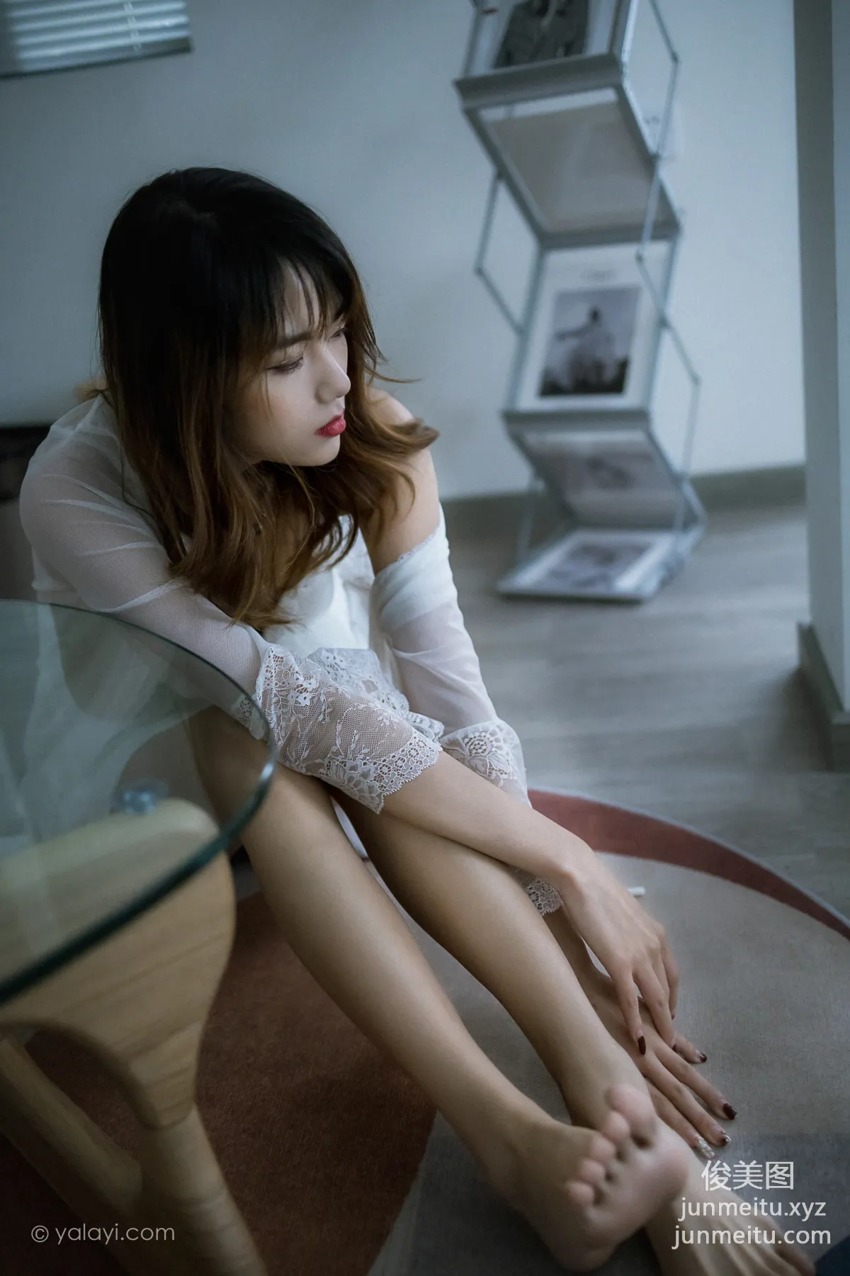 [YALAYI] 2021.02.01 NO.759 Gray Space Fan Fan photo 37