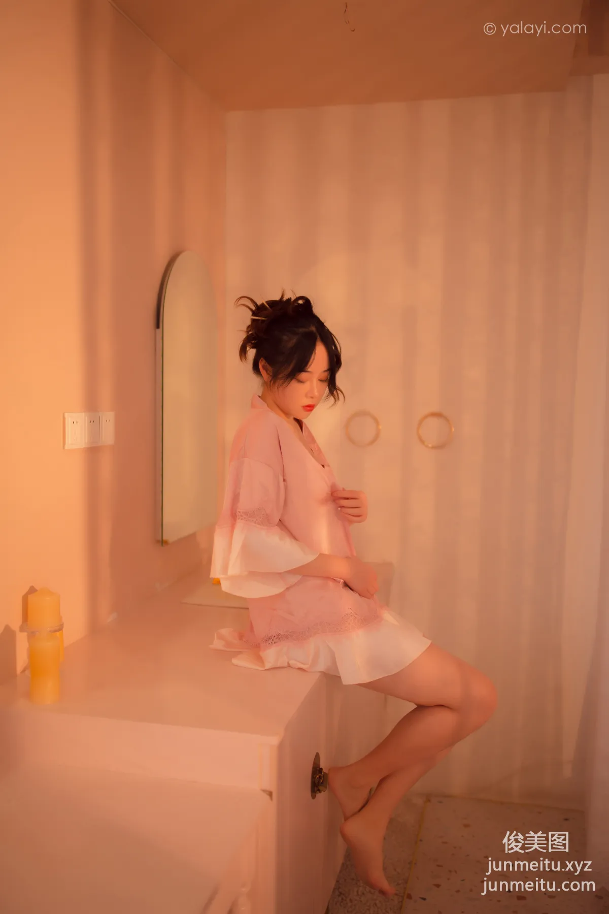 [YALAYI] 2021.02.08 NO.762 Blooming in Silence Ying Luo photo 2