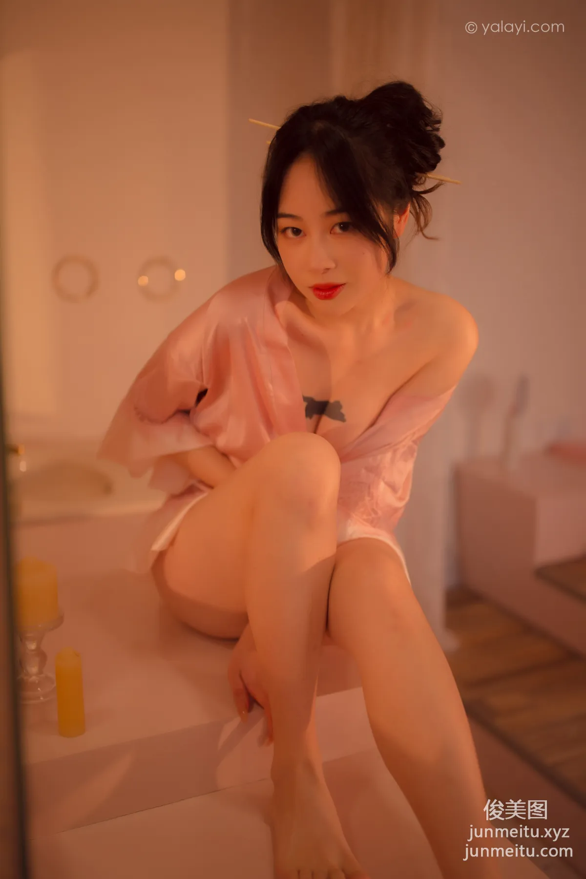 [YALAYI] 2021.02.08 NO.762 Blooming in Silence Ying Luo photo 7