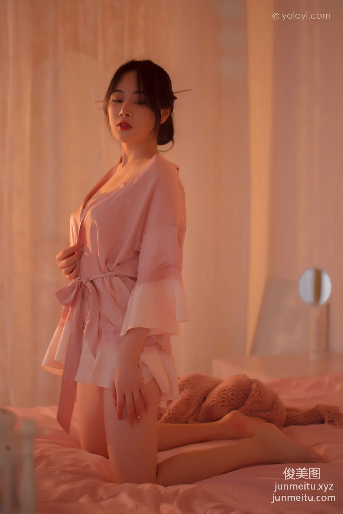 [YALAYI] 2021.02.08 NO.762 Blooming in Silence Ying Luo photo 15