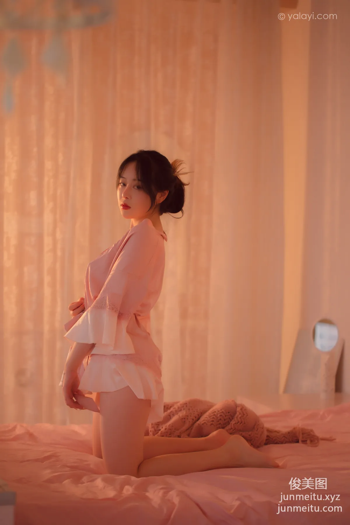 [YALAYI] 2021.02.08 NO.762 Blooming in Silence Ying Luo photo 16