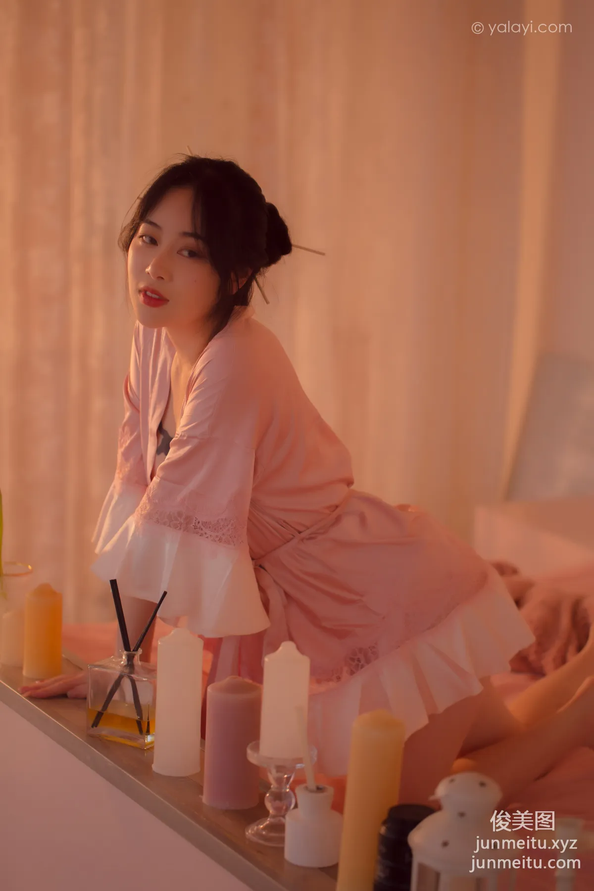 [YALAYI] 2021.02.08 NO.762 Blooming in Silence Ying Luo photo 18