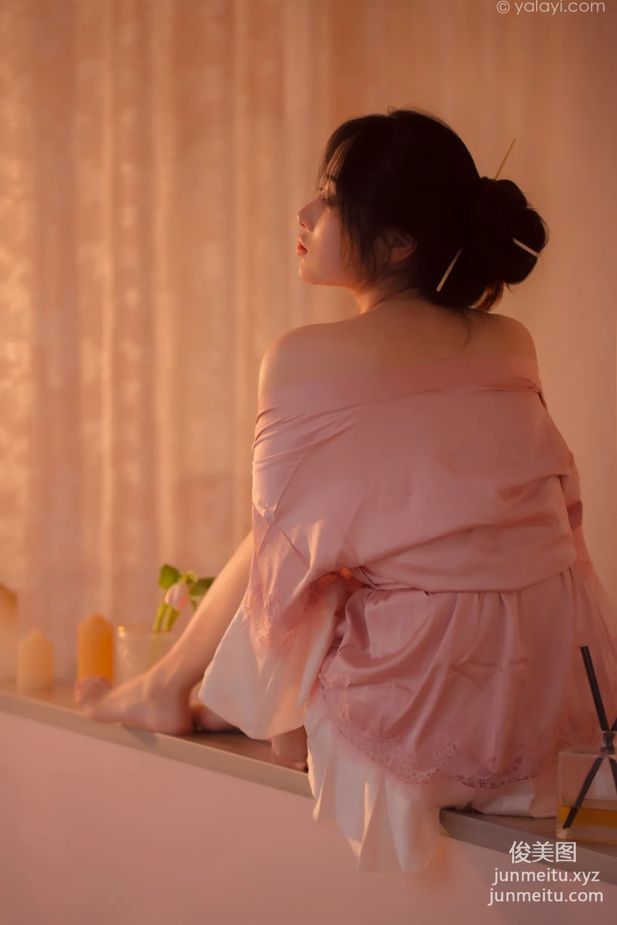 [YALAYI] 2021.02.08 NO.762 Blooming in Silence Ying Luo photo 21