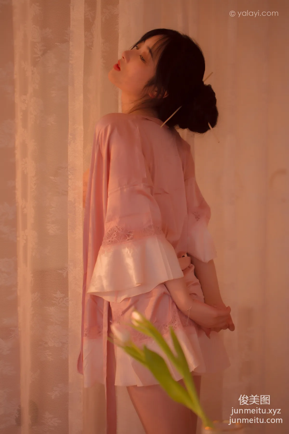 [YALAYI] 2021.02.08 NO.762 Blooming in Silence Ying Luo photo 22