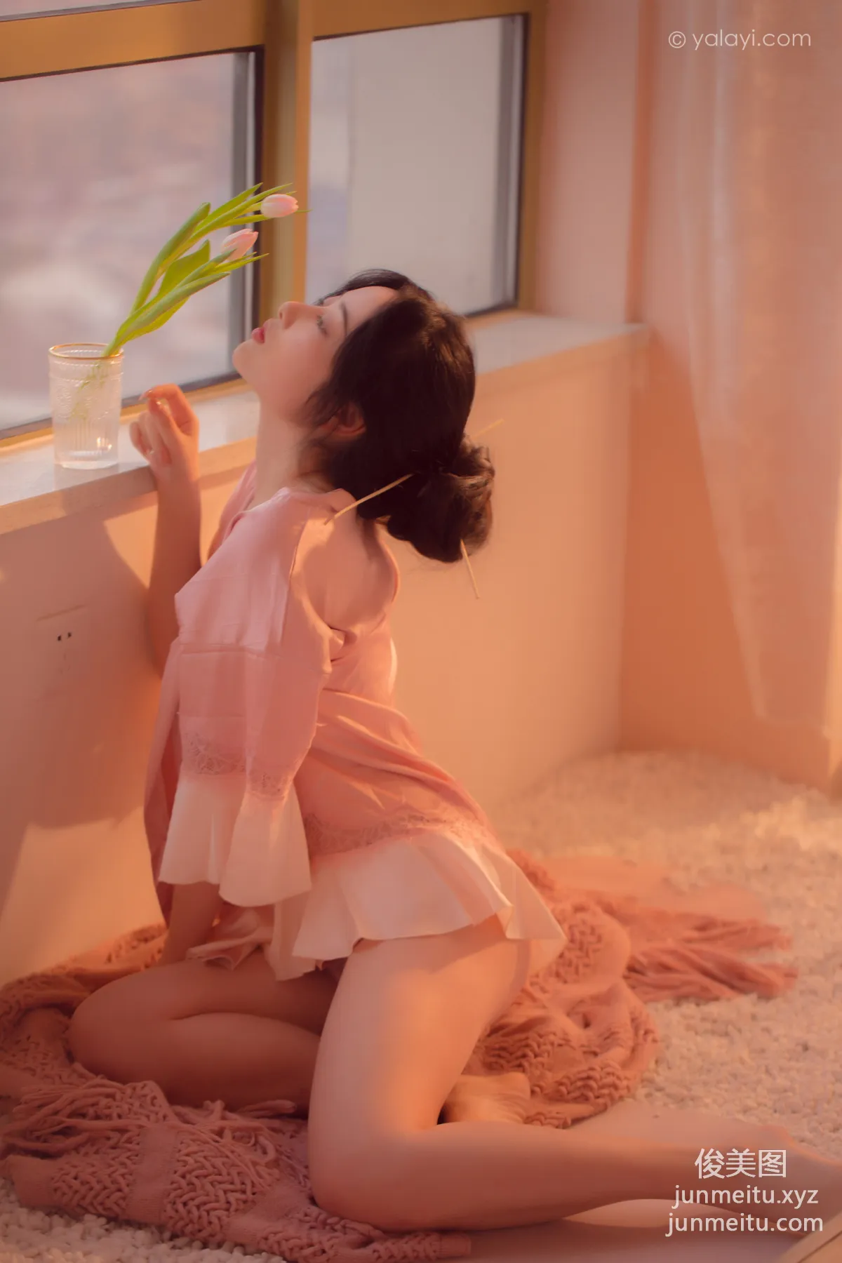 [YALAYI] 2021.02.08 NO.762 Blooming in Silence Ying Luo photo 24