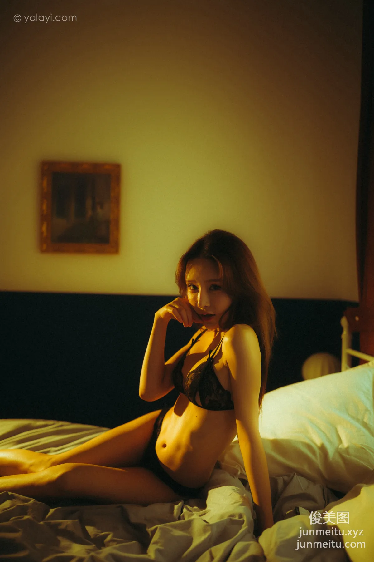 [YALAYI] 2021.04.19 NO.788 Lonely Boudoir Cold Gu Chunchun photo 9