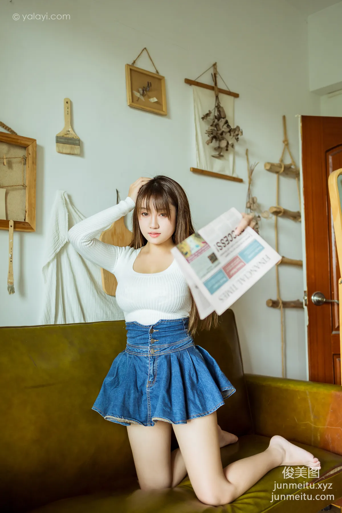 [YALAYI雅拉伊]2021.05.12 NO.795 宅女日常 虞藝 15