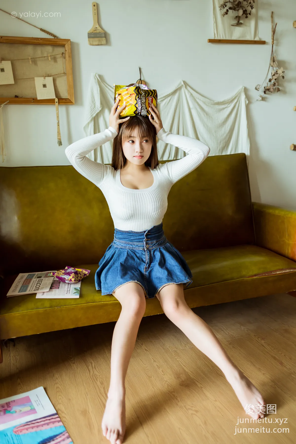 [YALAYI雅拉伊]2021.05.12 NO.795 宅女日常 虞藝 21