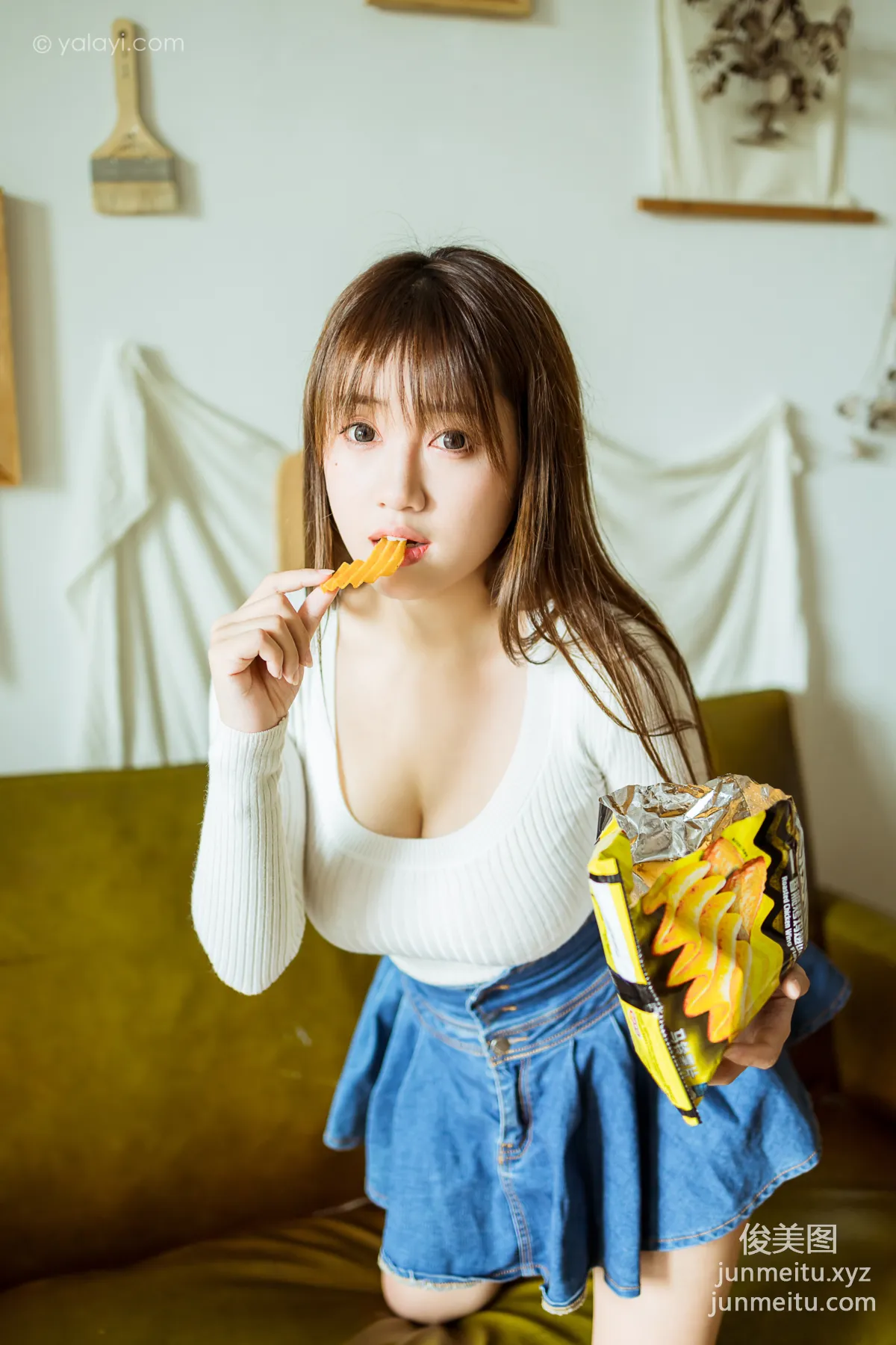 [YALAYI雅拉伊]2021.05.12 NO.795 宅女日常 虞藝 24