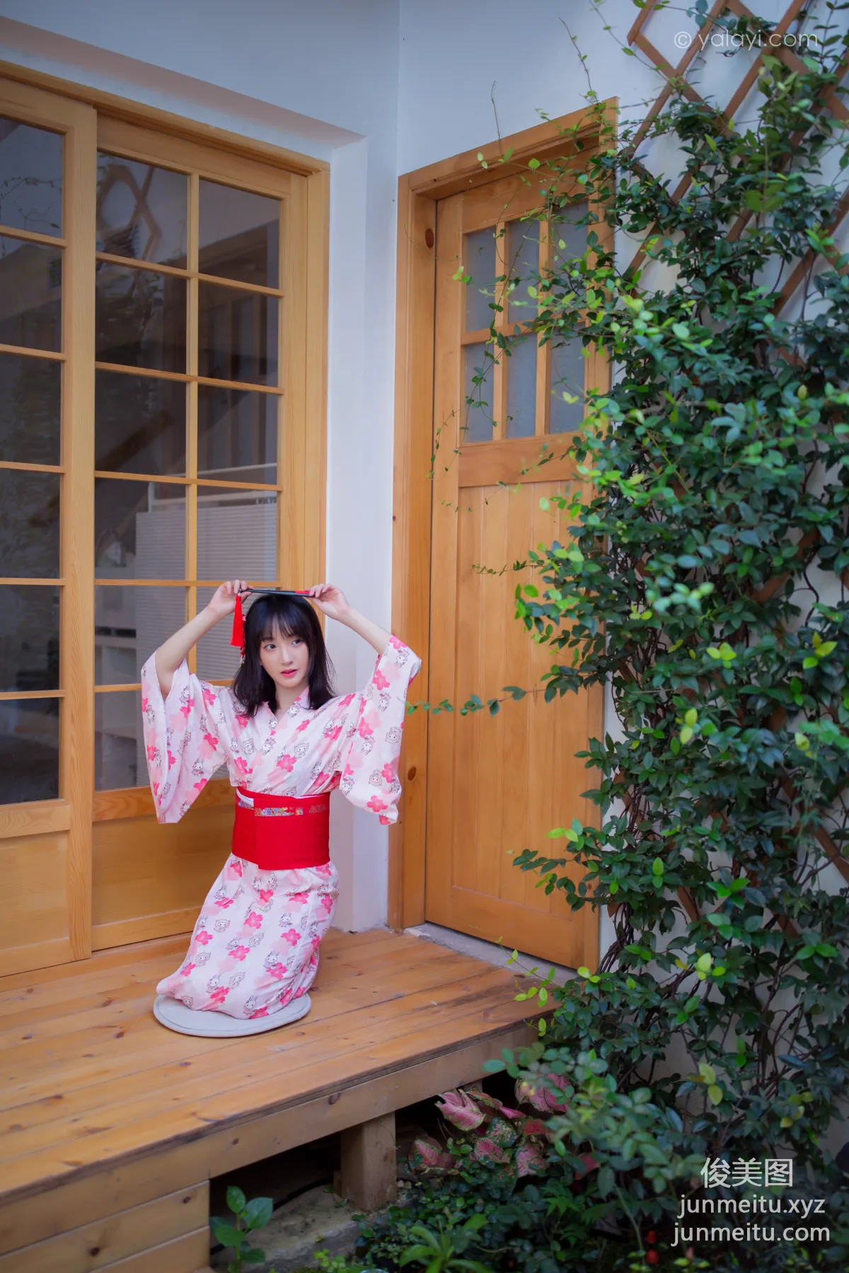 [YALAYI] 2020.09.24 NO.706 Luo Luo, Cherry Blossom Spirit [40P] photo 16