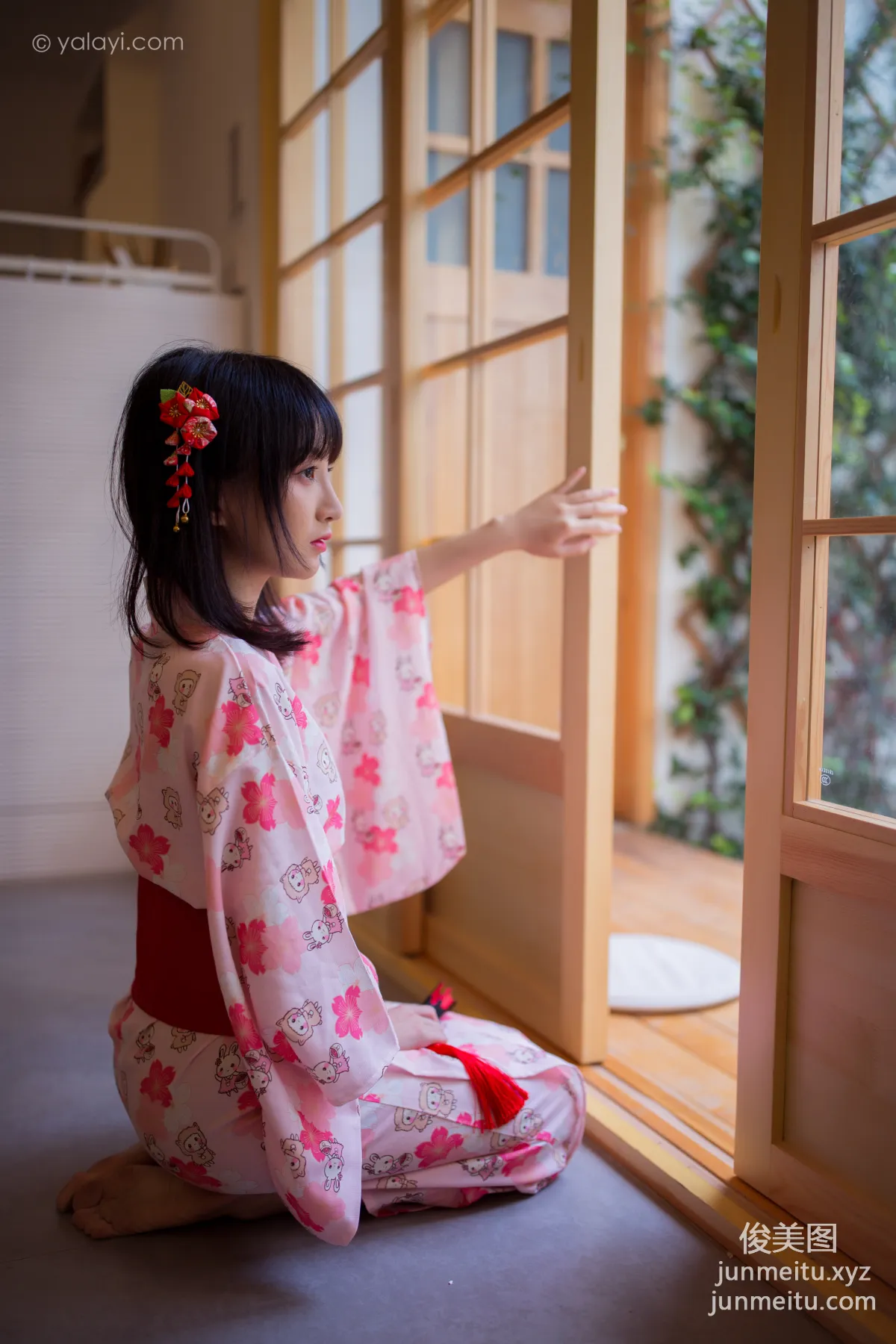[YALAYI] 2020.09.24 NO.706 Luo Luo, Cherry Blossom Spirit [40P] photo 24