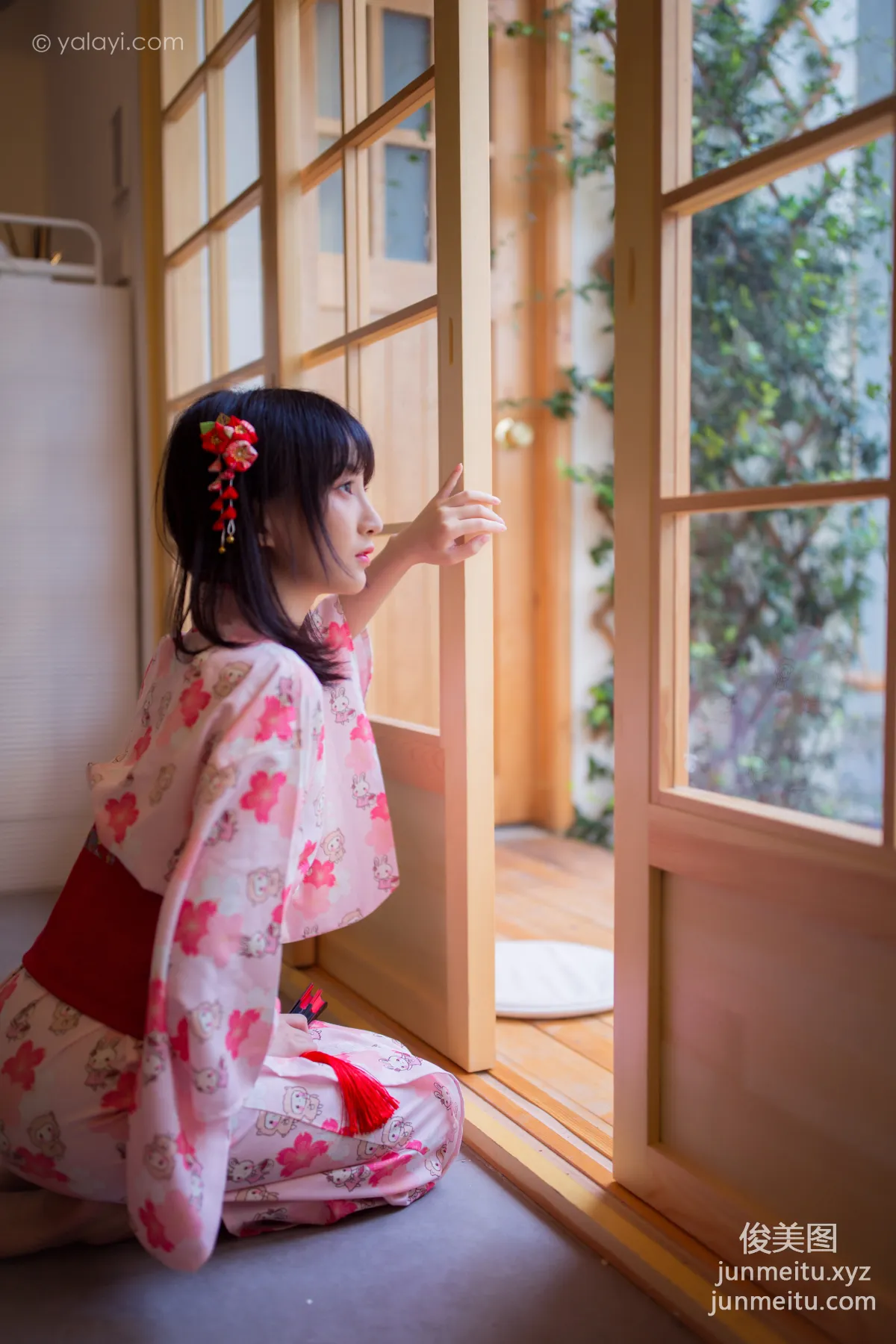 [YALAYI] 2020.09.24 NO.706 Luo Luo, Cherry Blossom Spirit [40P] photo 25