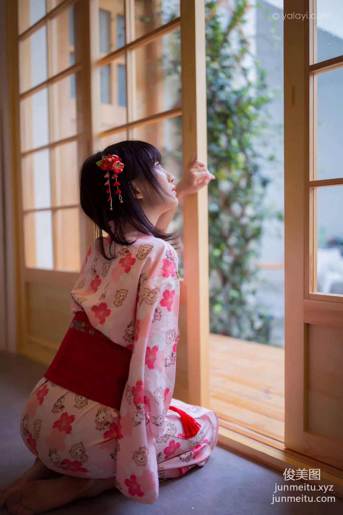 [YALAYI] 2020.09.24 NO.706 Luo Luo, Cherry Blossom Spirit [40P] photo 26