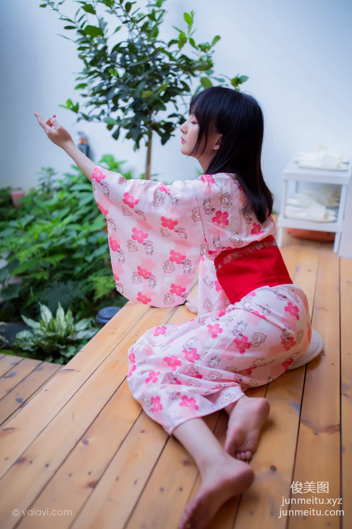 [YALAYI] 2020.09.24 NO.706 Luo Luo, Cherry Blossom Spirit [40P] photo 29
