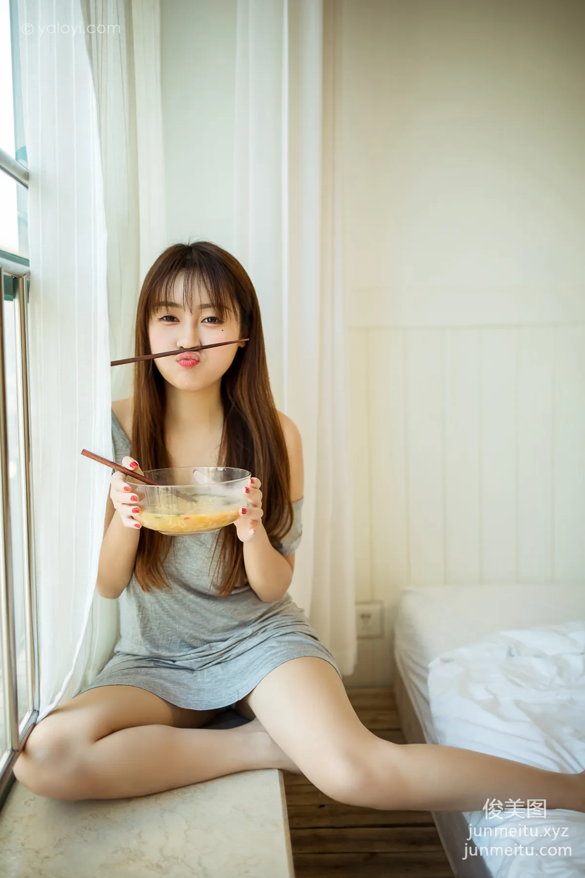 [YALAYI雅拉伊] 2020.10.02 NO.710 虞藝《吃貨女友》 18