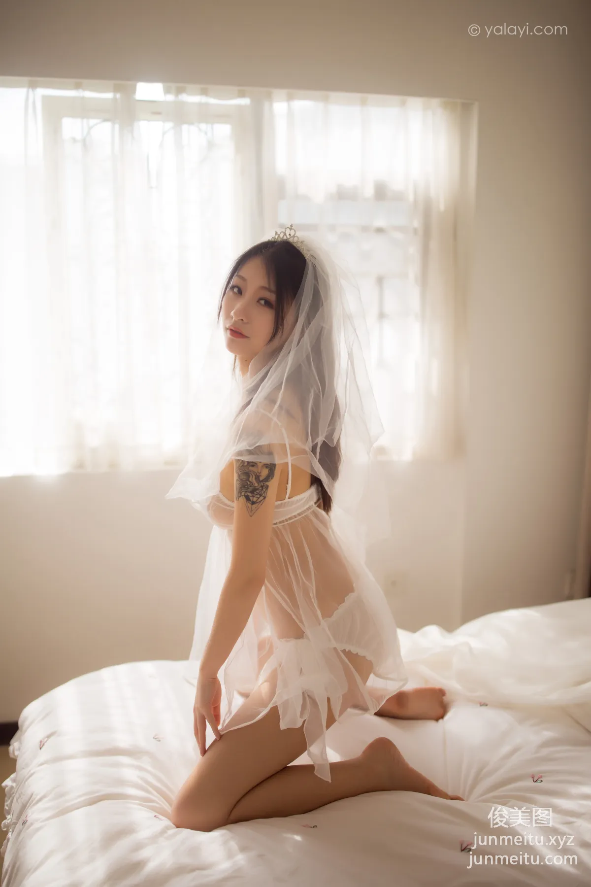 [YALAYI] 2020.10.14 NO.713 Zhang You, Waiting for the Wind and Waiting for You photo 3