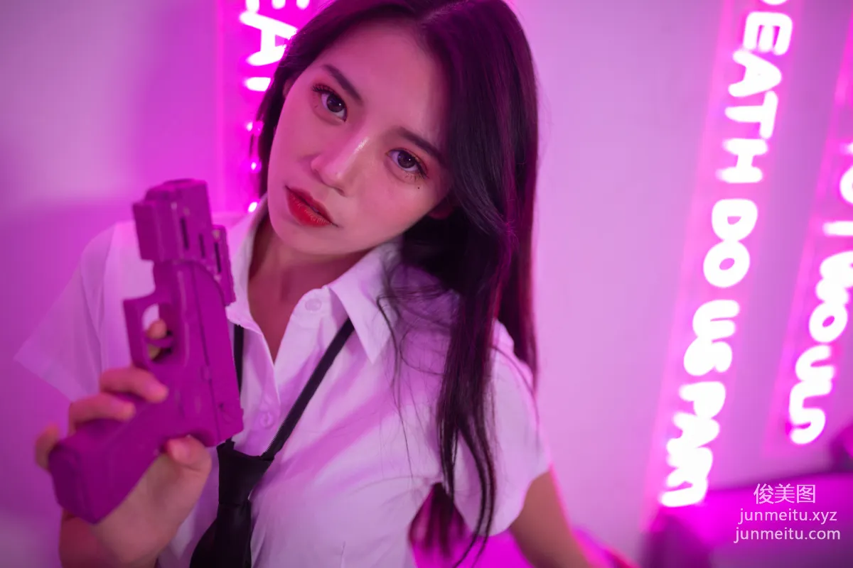 [YALAYI] 2020.11.04 NO.722 Li Ya, Neon Sweetheart photo 25