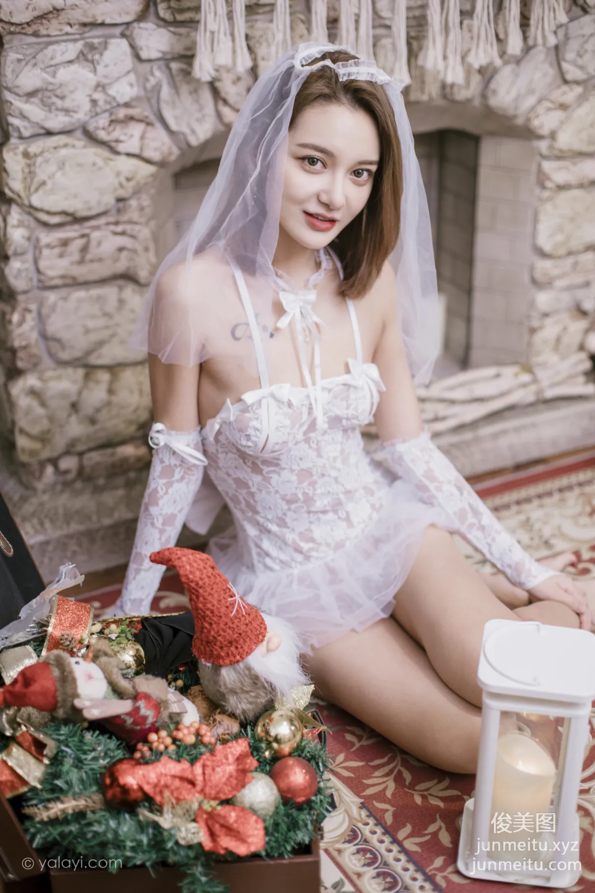 [YALAYI] 2020.12.18 NO.741 Zi Yang, Christmas Together photo 7