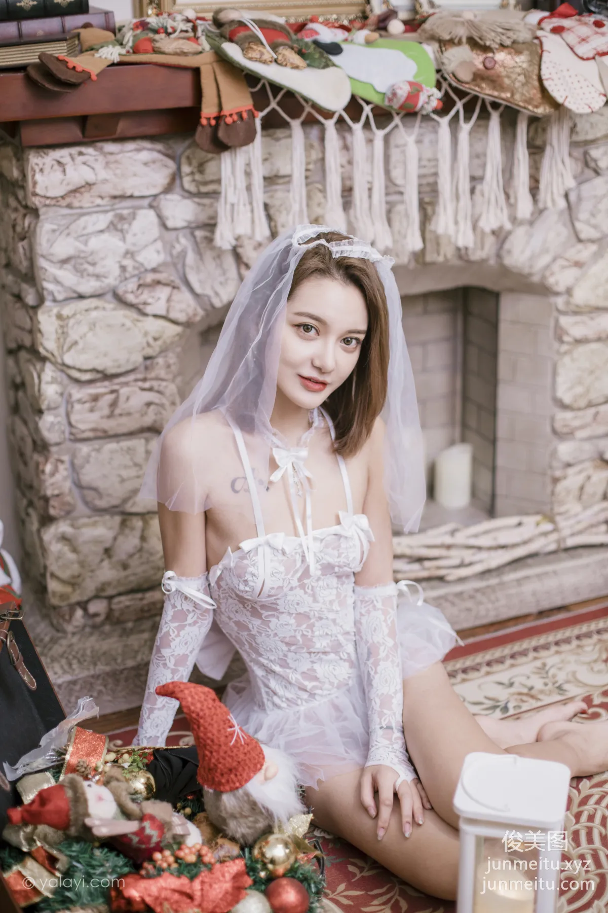 [YALAYI] 2020.12.18 NO.741 Zi Yang, Christmas Together photo 8