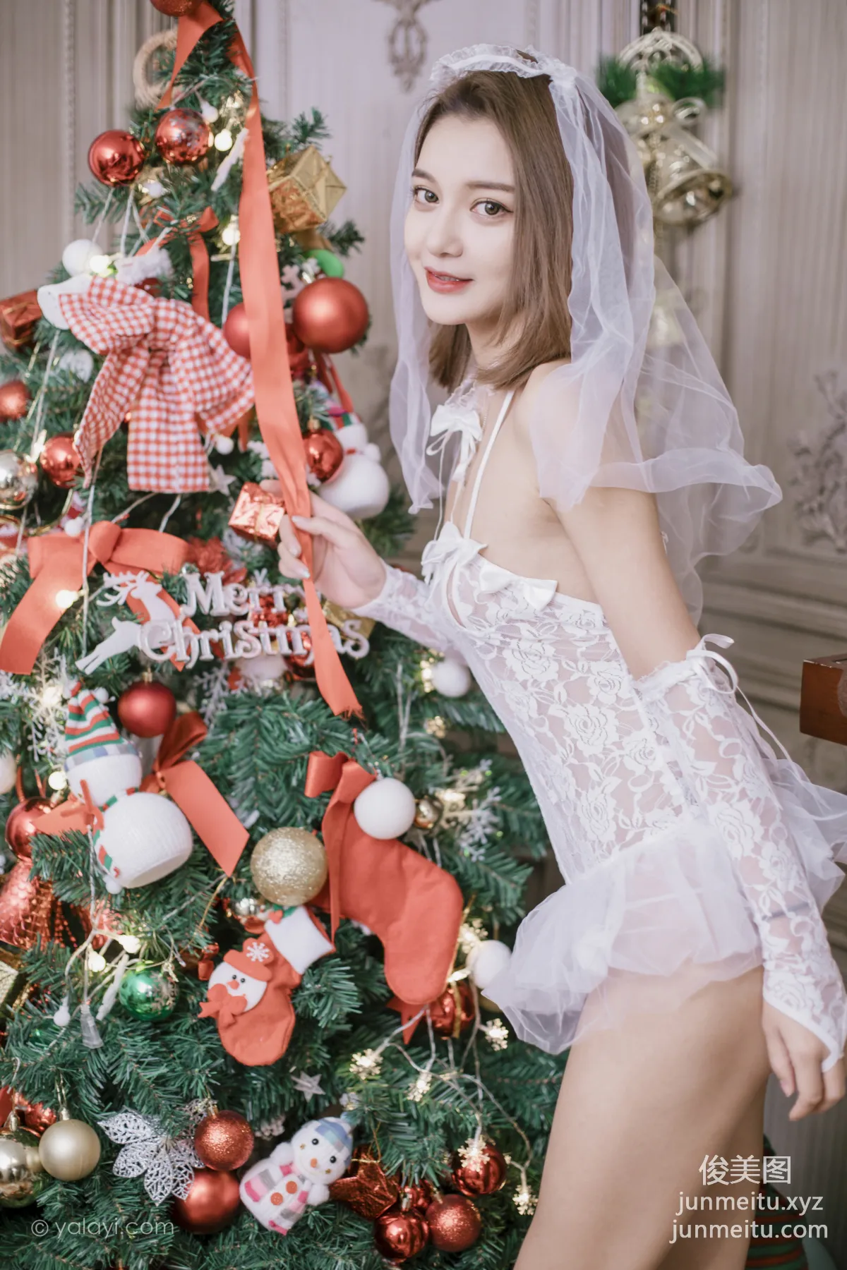 [YALAYI] 2020.12.18 NO.741 Zi Yang, Christmas Together photo 10