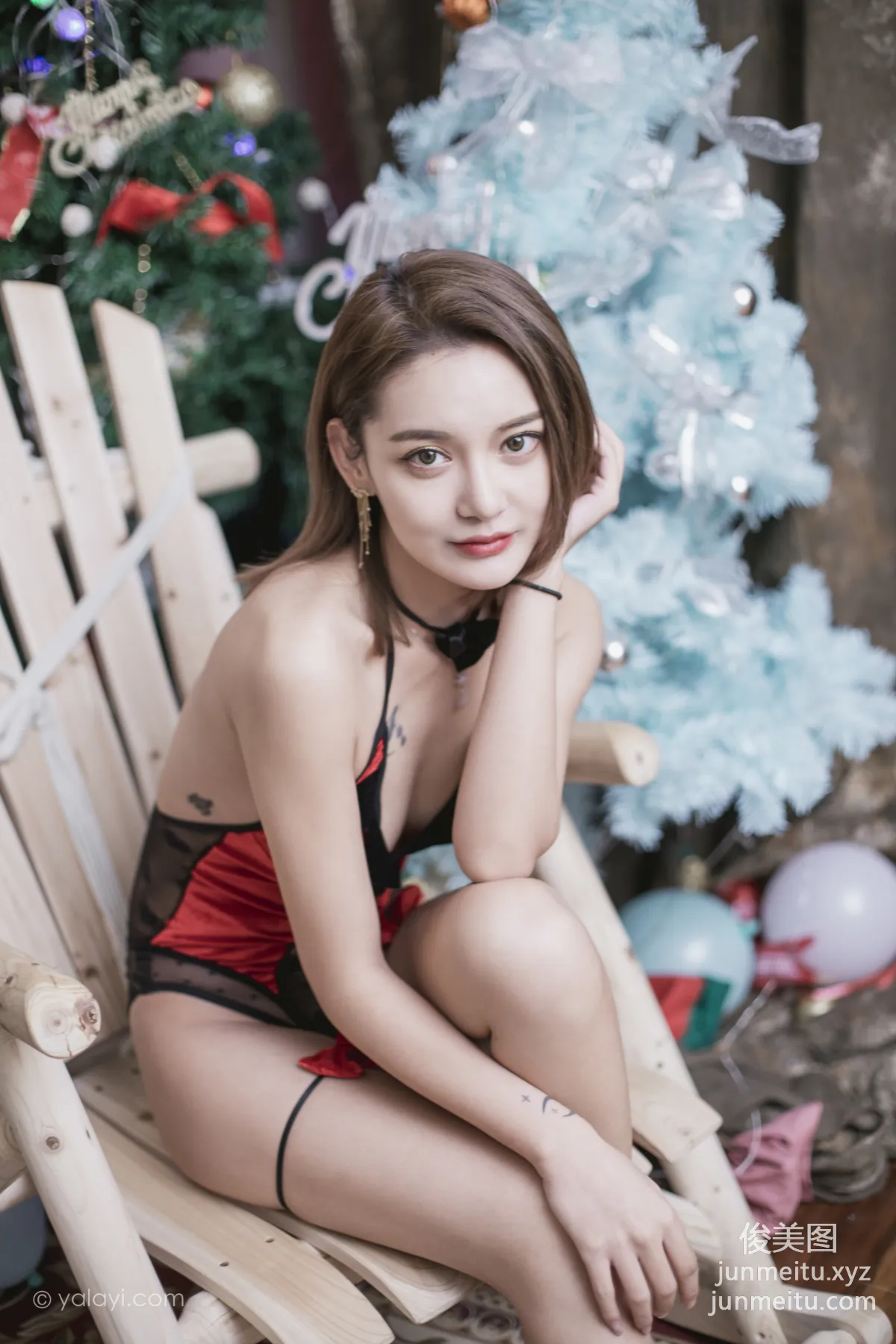 [YALAYI] 2020.12.18 NO.741 Zi Yang, Christmas Together photo 26