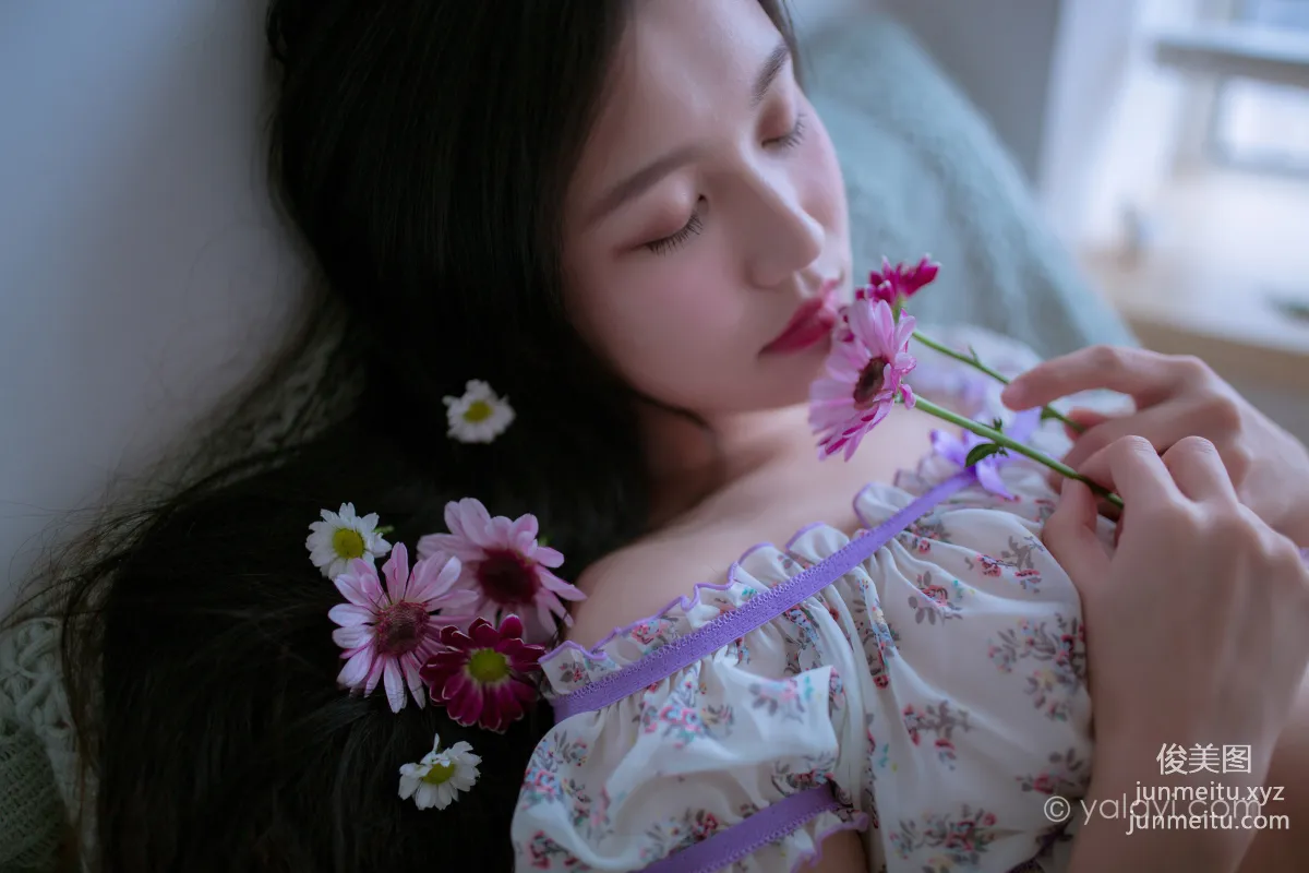 [YALAYI] 2021.06.11 NO.806 Shy Flower Xian Er photo 43