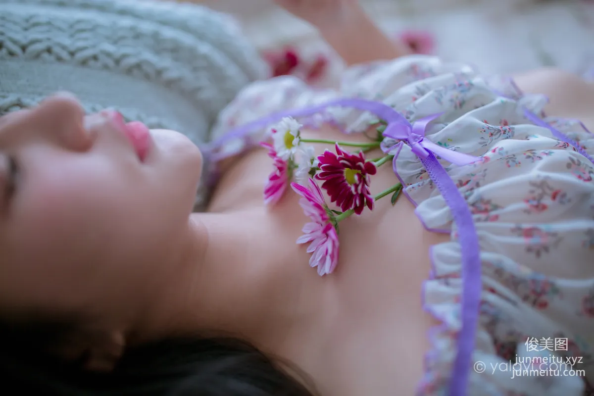 [YALAYI] 2021.06.11 NO.806 Shy Flower Xian Er photo 44