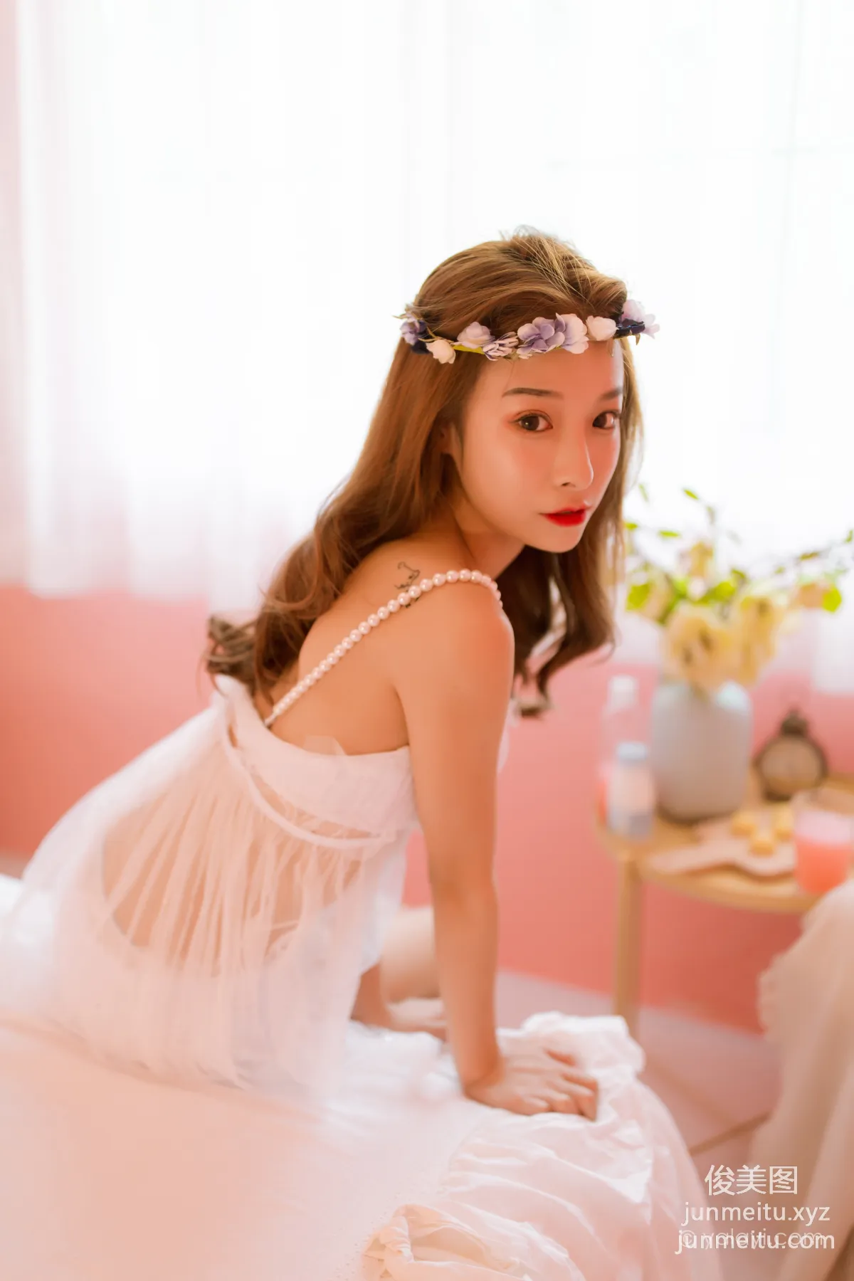 [YALAYI] 2021.06.24 NO.810 Pink Girl Wei Wei photo 8