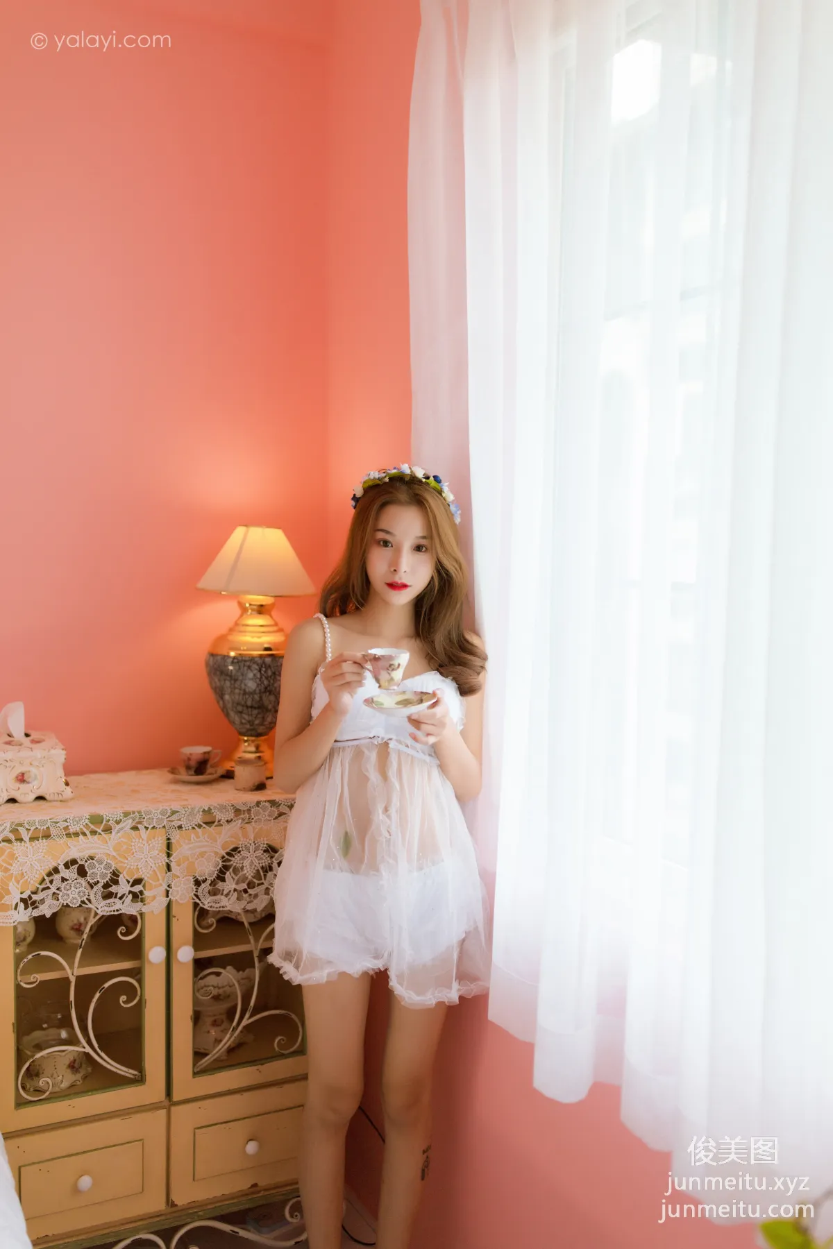 [YALAYI] 2021.06.24 NO.810 Pink Girl Wei Wei photo 10