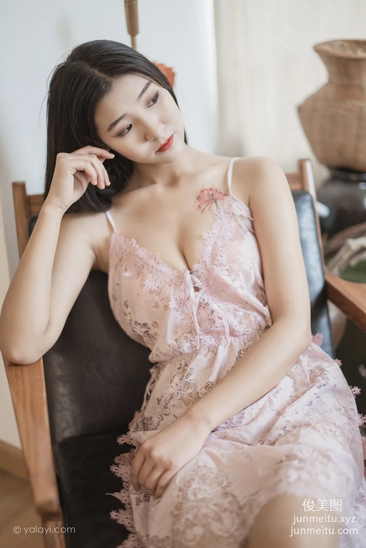 [YALAYI] 2021.08.08 No.828 Fallen for You Shi Shi photo 4