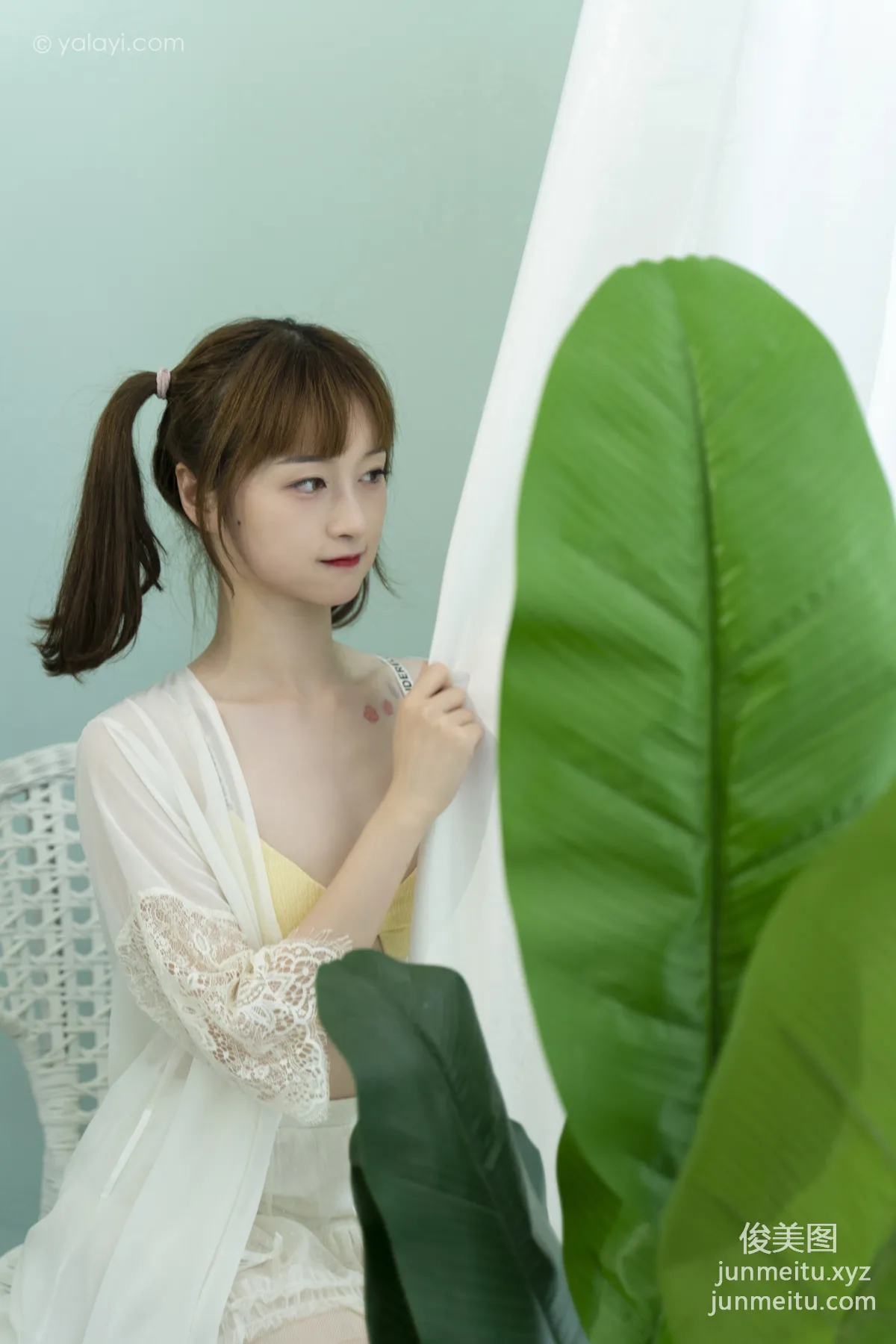 [YALAYI] 2021.09.29 NO.849 Floral Dress Jing Jing photo 15