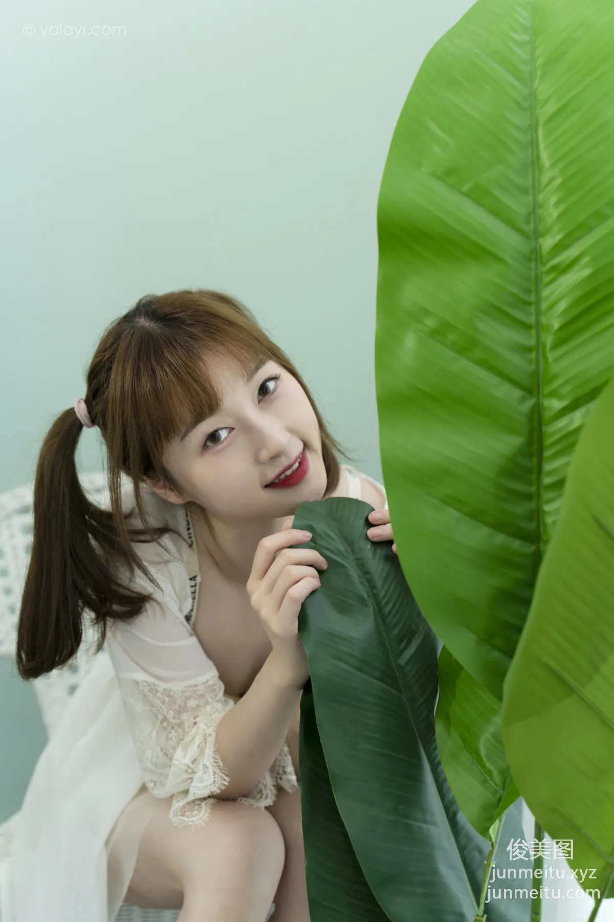 [YALAYI] 2021.09.29 NO.849 Floral Dress Jing Jing photo 21
