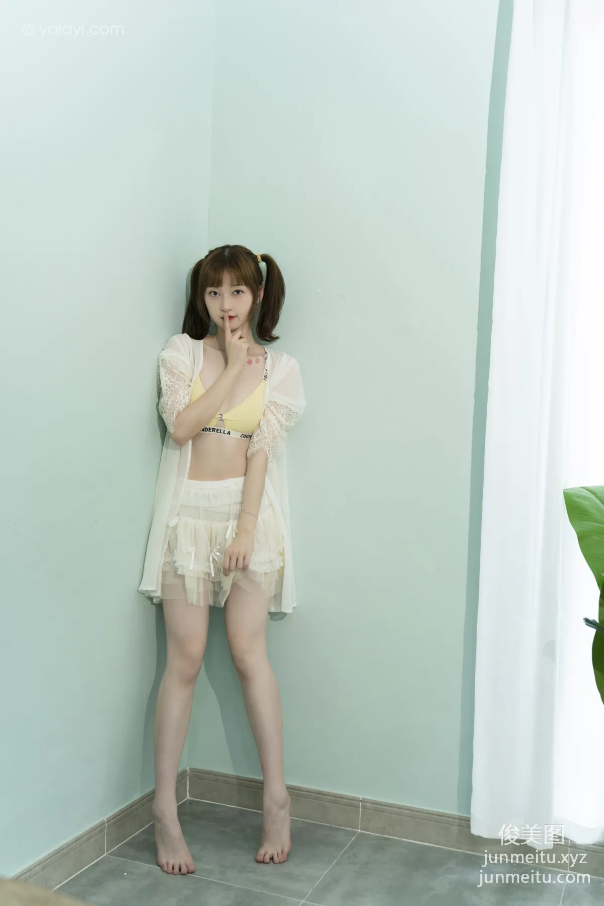 [YALAYI] 2021.09.29 NO.849 Floral Dress Jing Jing photo 25