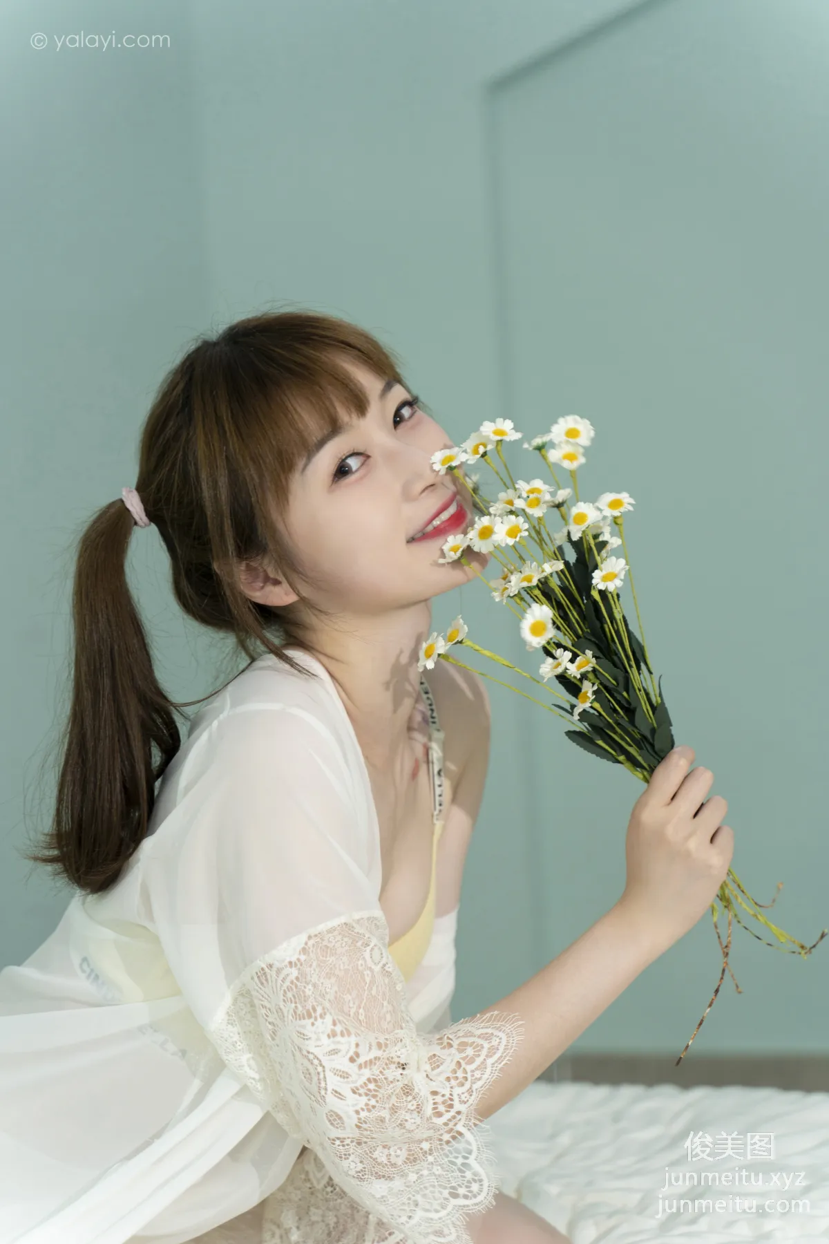 [YALAYI] 2021.09.29 NO.849 Floral Dress Jing Jing photo 27