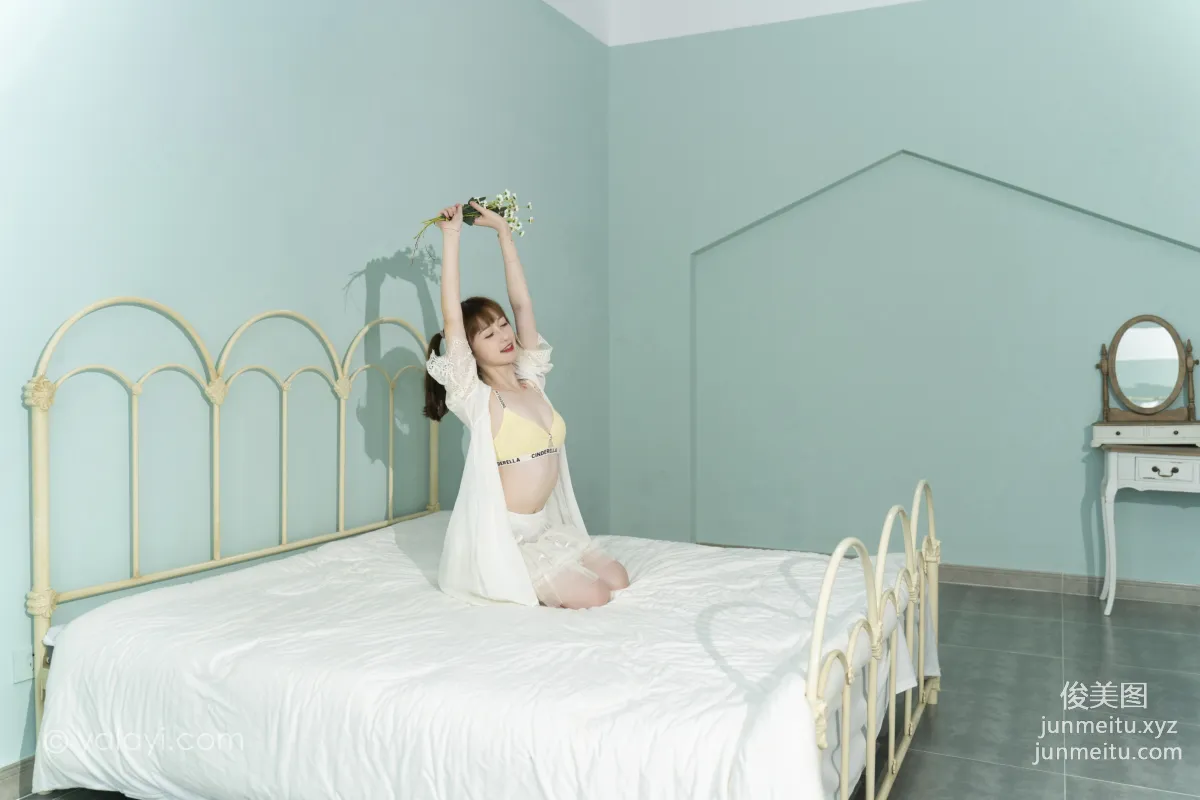 [YALAYI] 2021.09.29 NO.849 Floral Dress Jing Jing photo 29